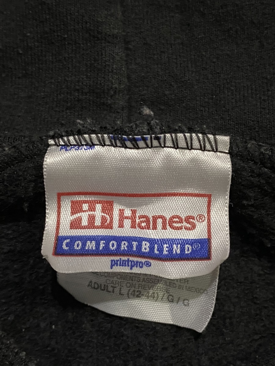 Hanes - Vintage 90's Iron On Screen Sweatshirt Hoodie - 7