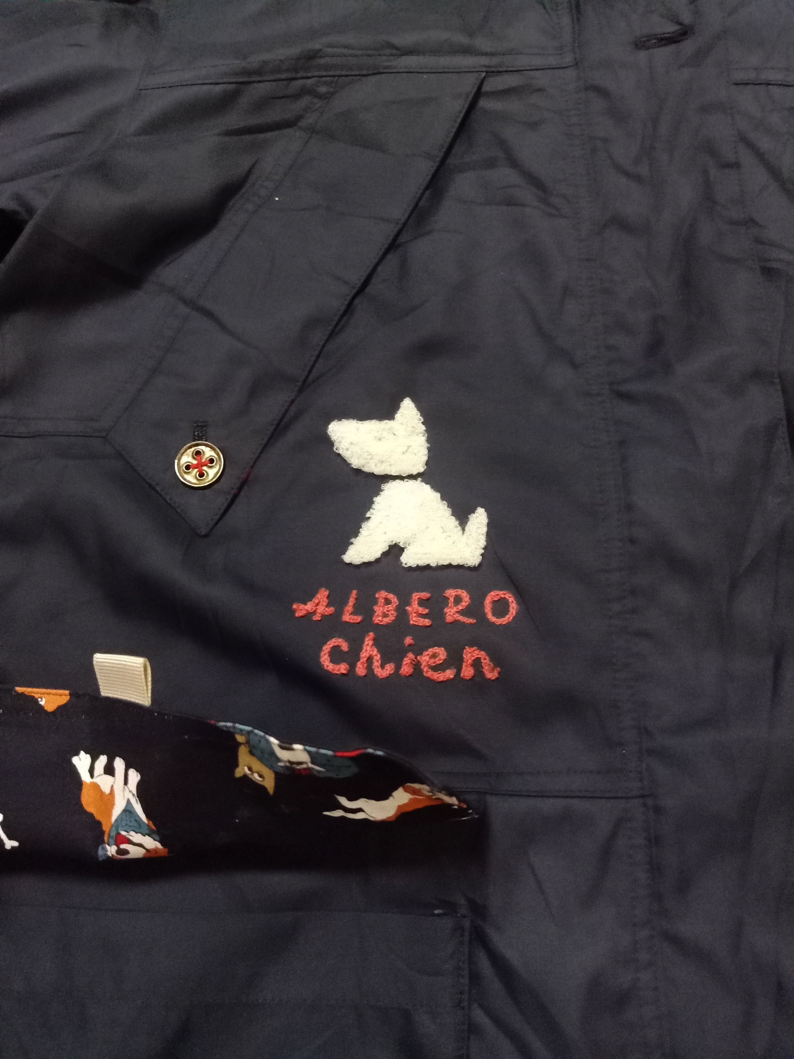 Designer - Olleborebla Albero Chien Animal Art Jacket - 6