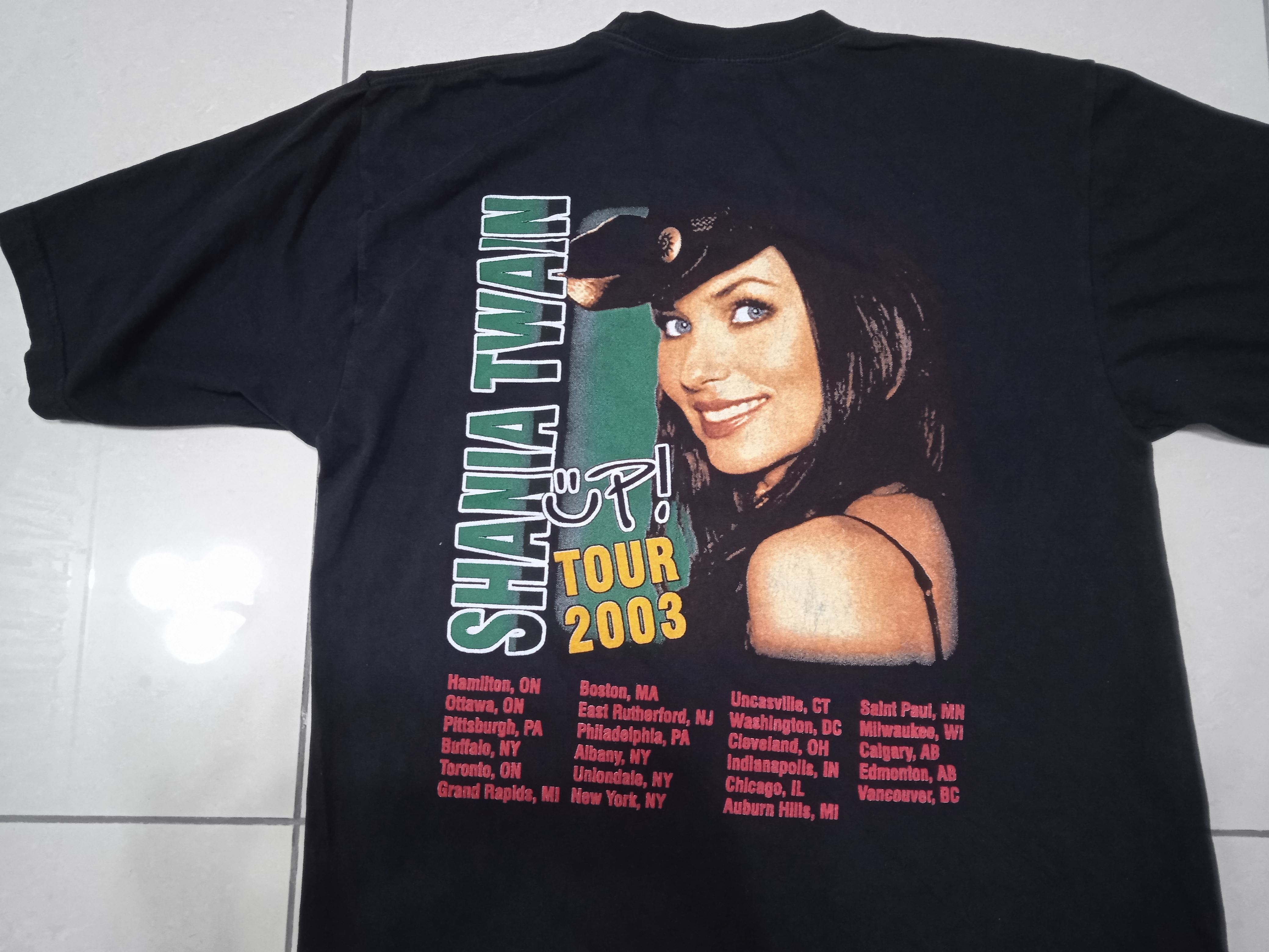 Vintage - Vintage Shania Twain 2003 Rap Tees - 4