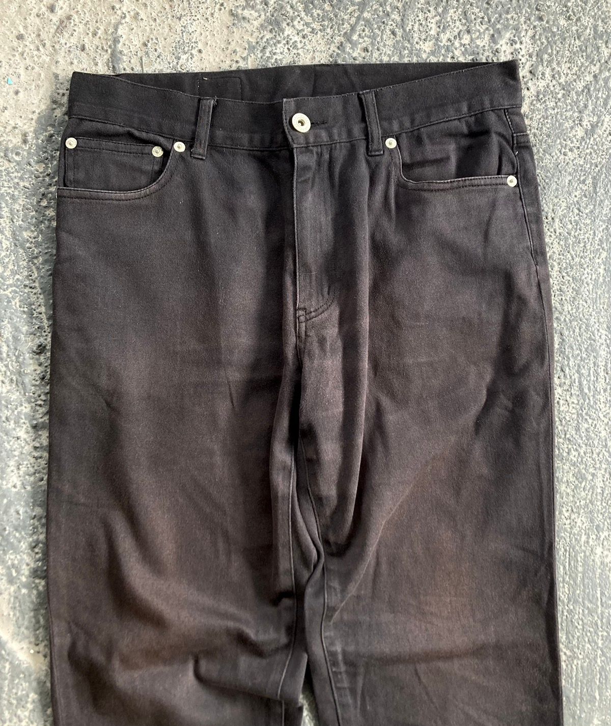 Vintage Abahouse Ecru Black Pants - 3