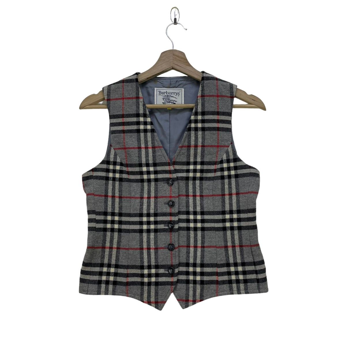 🤝Burberry Nova Check Vest Jacket - 1