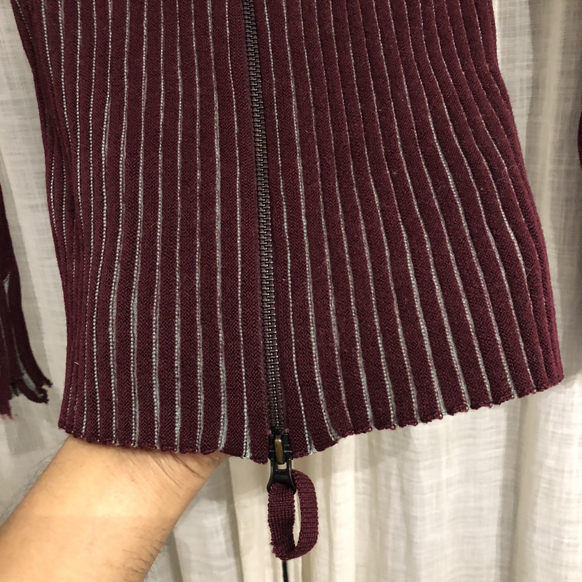 Jean paul gaultier zipper knit - 8