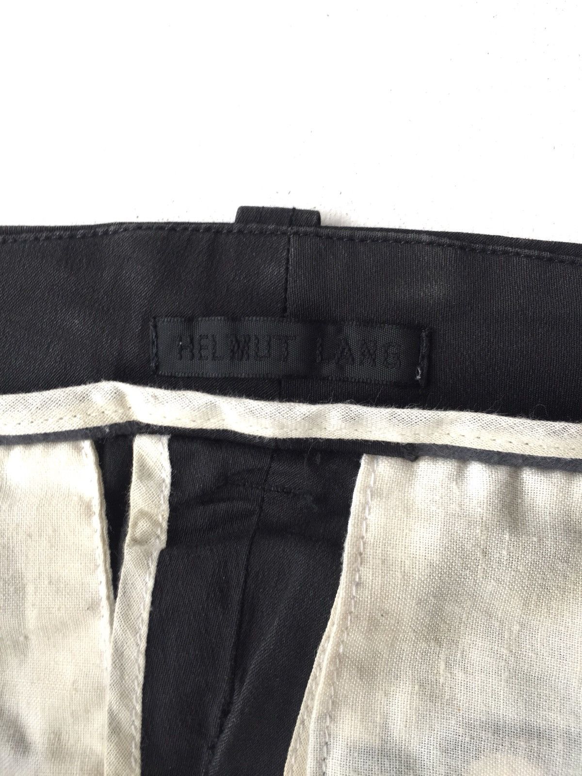 OG Helmut Lang Minimalist Slim Fit Stretch Pants - 10