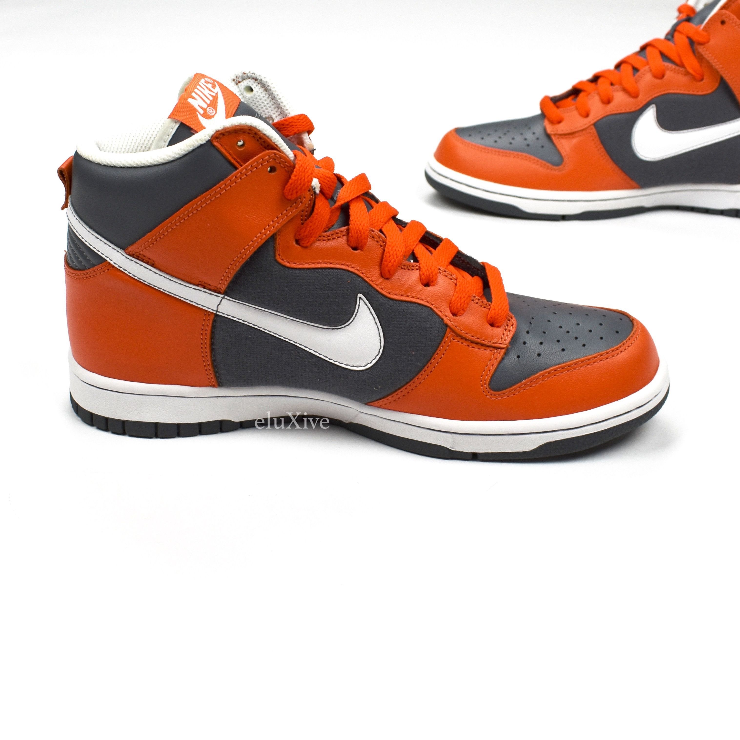 Dunk High College Orange Flint Gray 2007 DS - 4