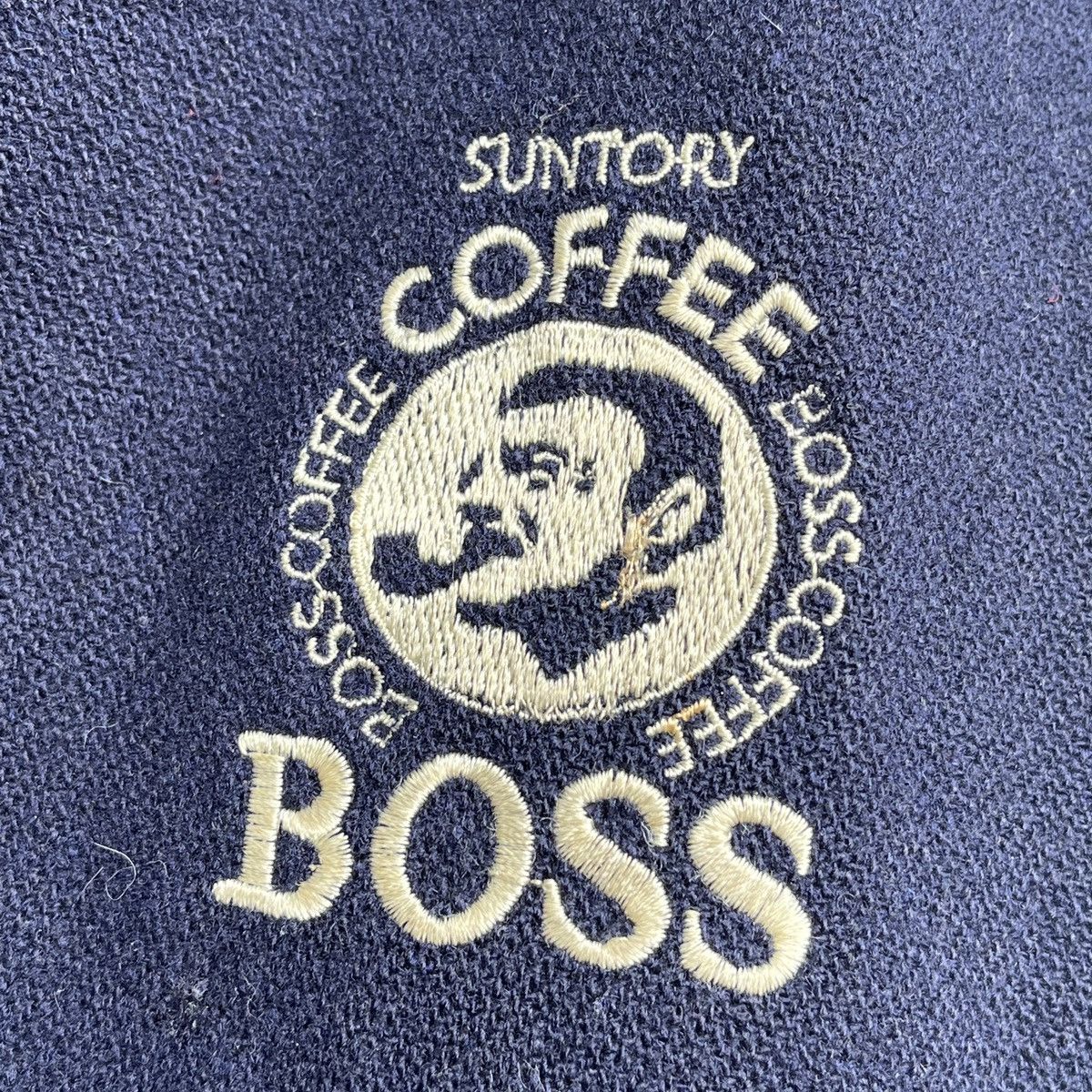 Vintage - Japan Leather Suntory Coffee Boss Varsity Jacket - 6