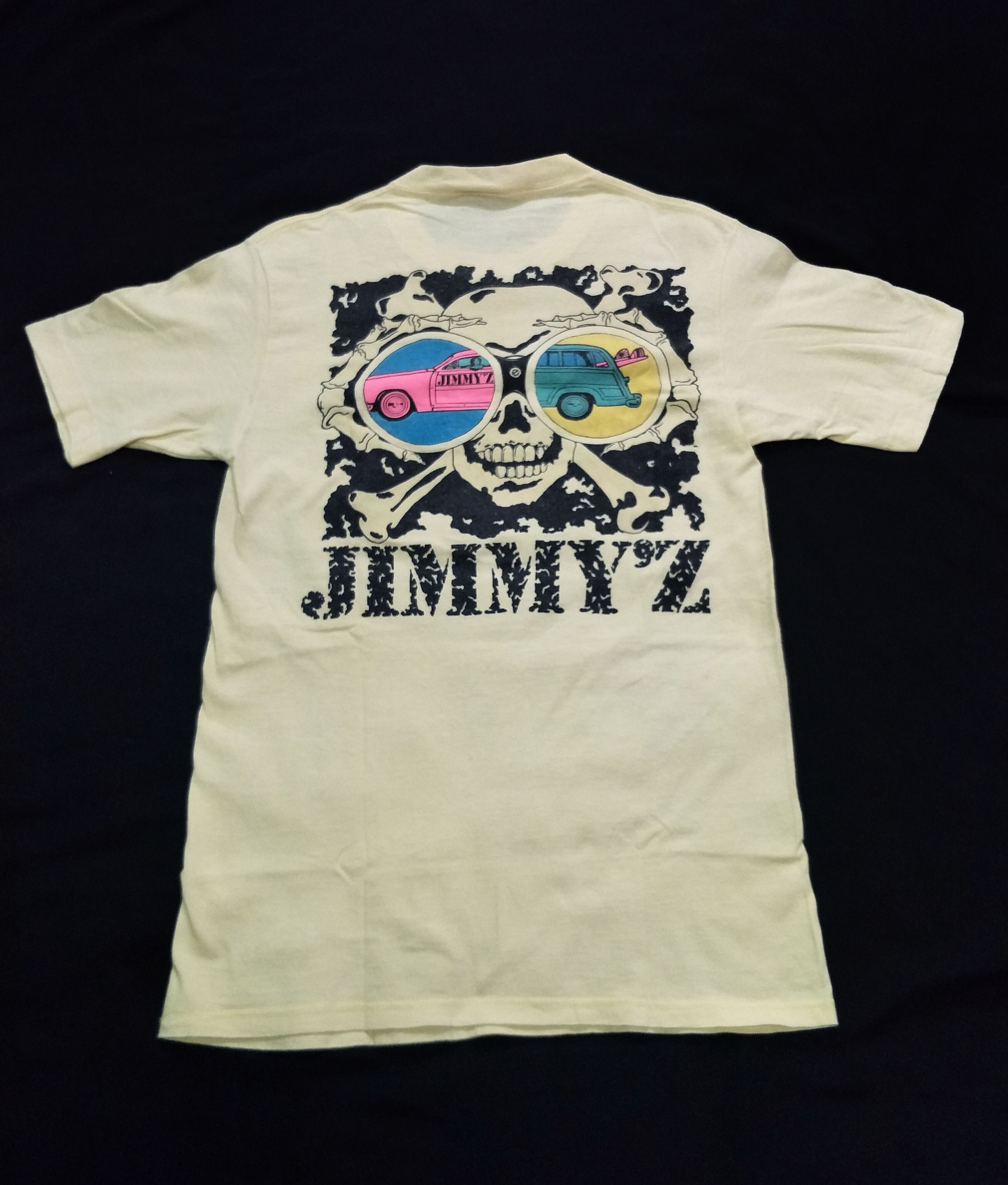 Vintage - Archive 80s JIMMYZ Skull Old Surf Skate Punk Made In USA - 3