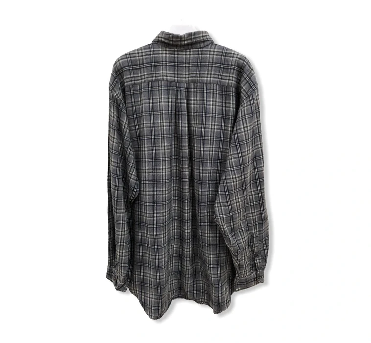 Bass - Bass Plaid Tartan Flannel Shirt 👕 - 3