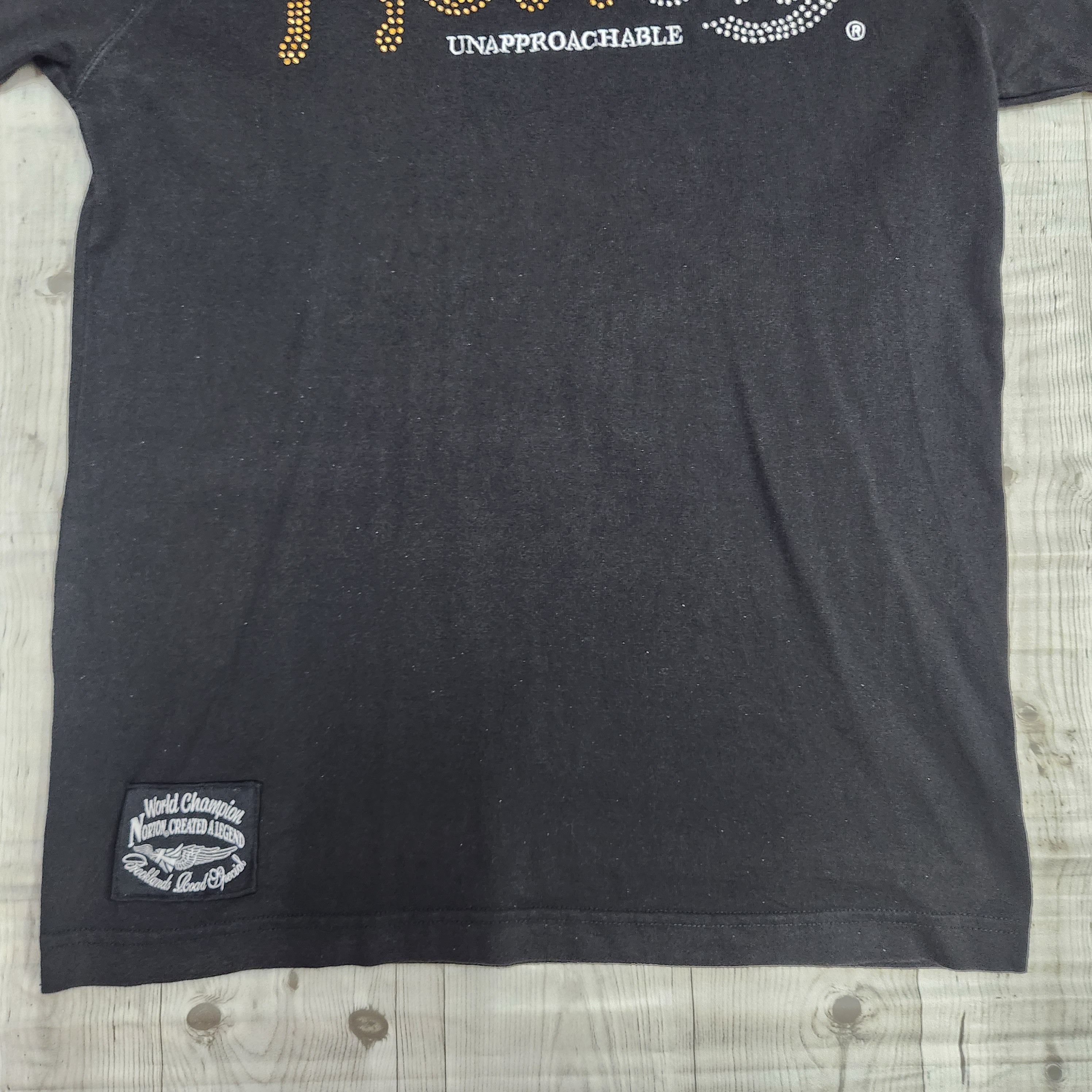 Racing - Vintage Norton Bling Bling Big Logo TShirt - 11