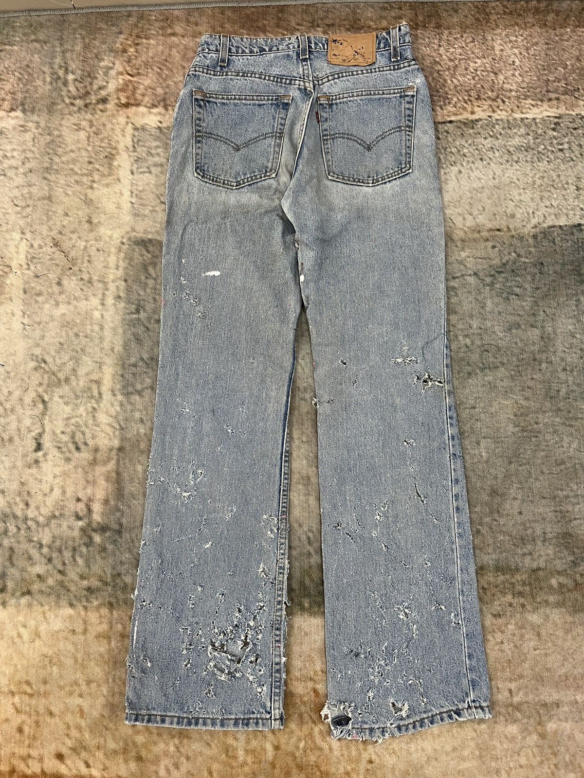 💥Vintage Flare Destroy Levis - 2