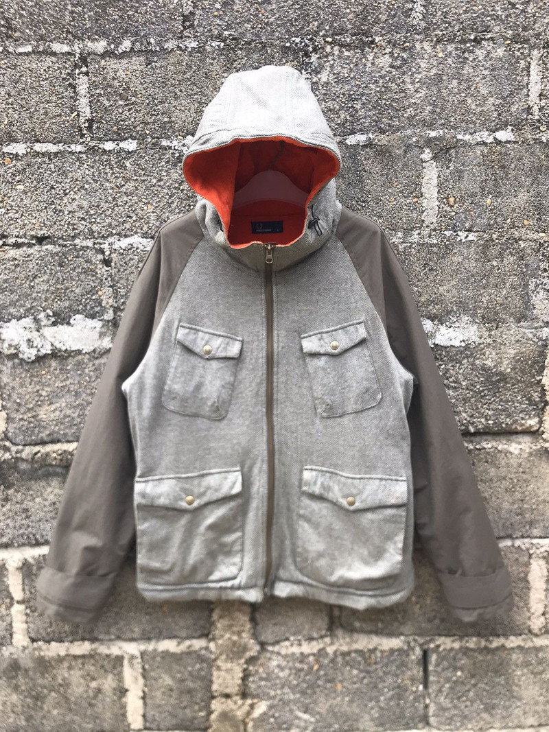 🌟Fred Perry Hooded Multi Pocket Zipper Jacket - 1