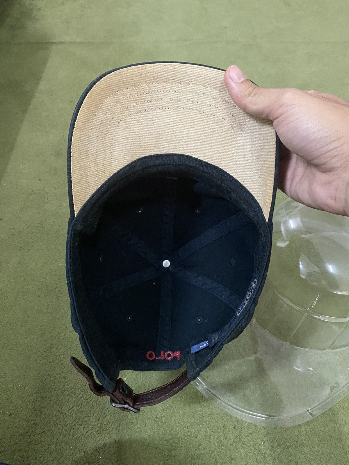 Polo Ralph Lauren Leather Adjustable Hat - 6