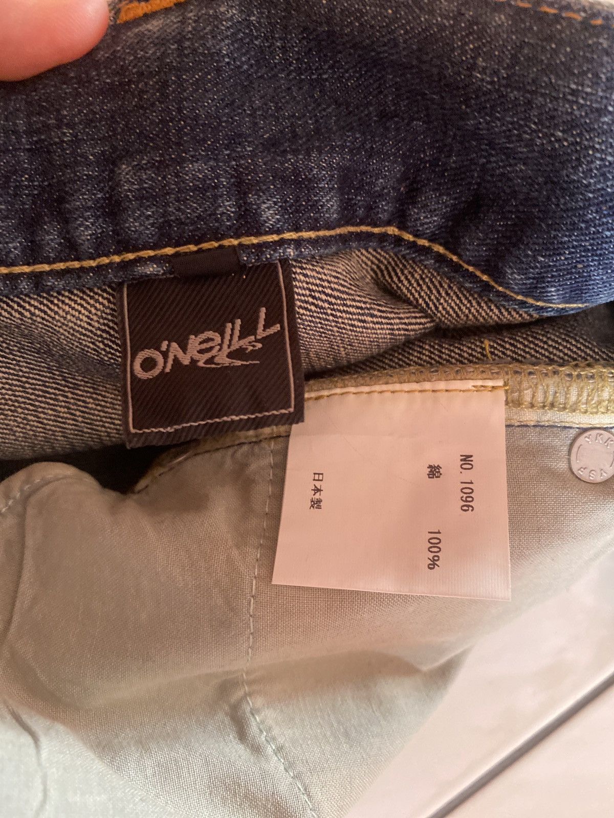 Flared 🔥 ONEILL JEANS Acid Wash Spiral Bootcut Denim Jeans - 17