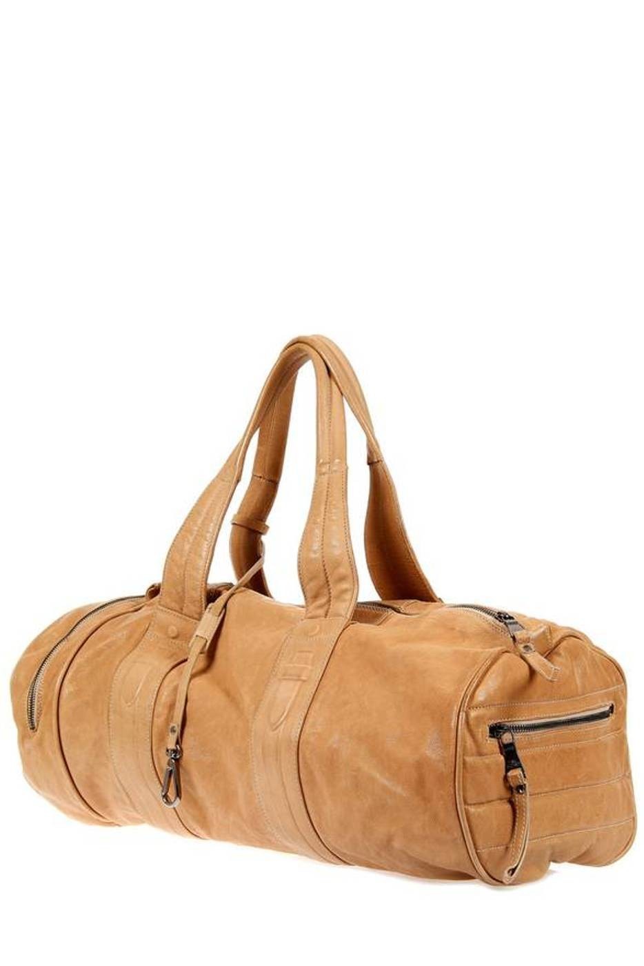 leather duffle bag - 1