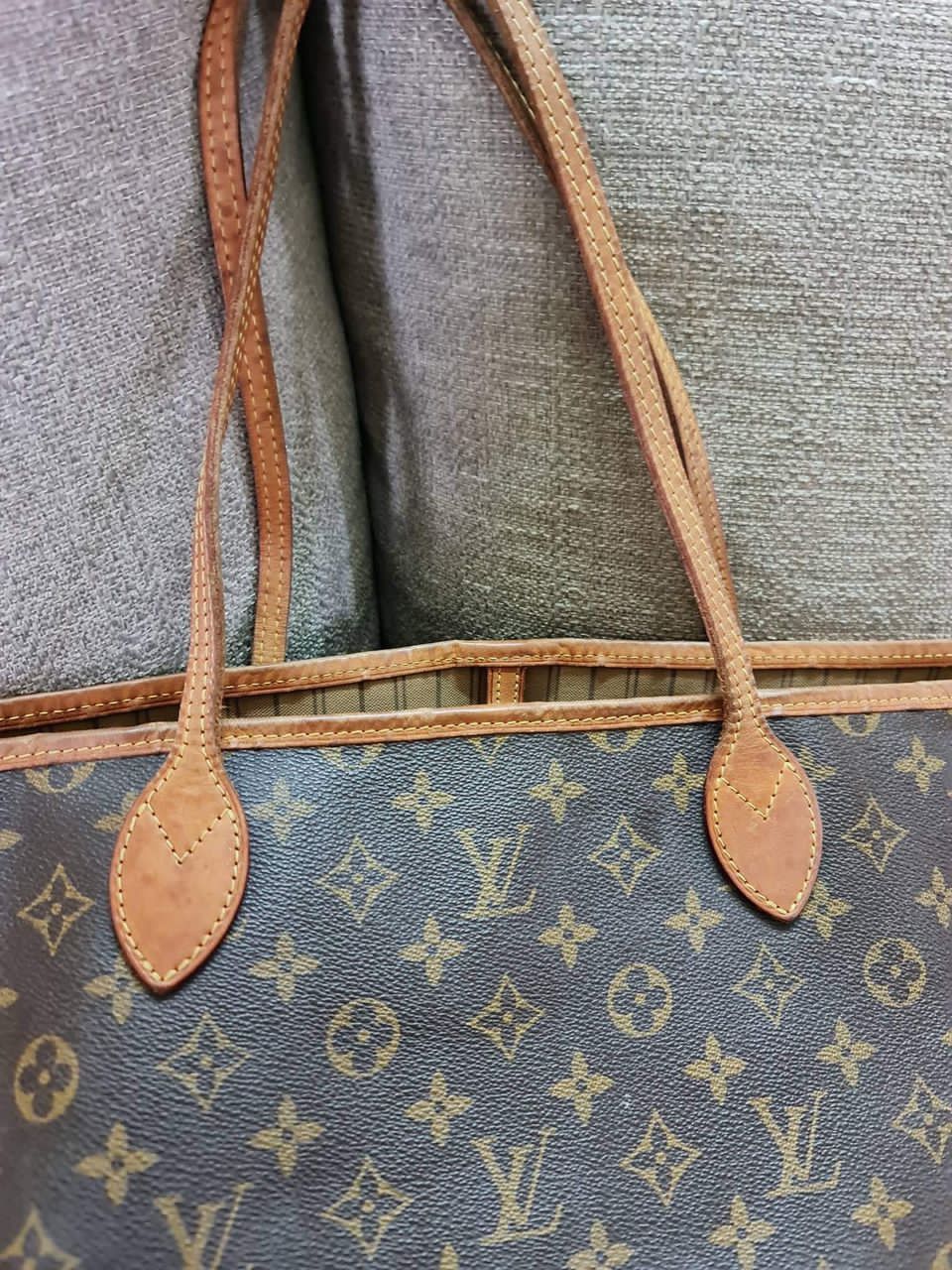 Authentic LOUIS VUITTON GM Neverfull - 7