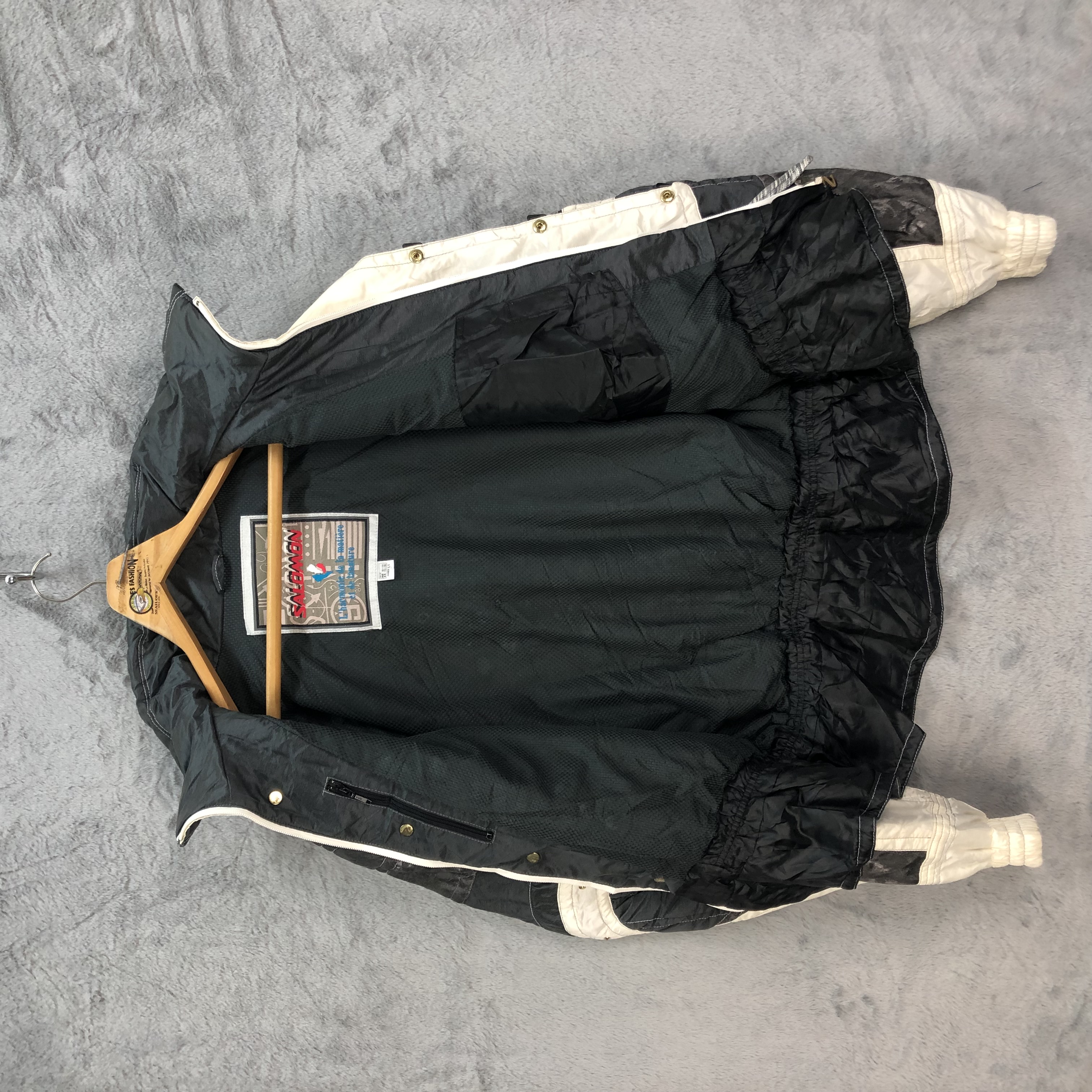 SALOMON Hooded Ski Jacket Skiwear #5164-177 - 11