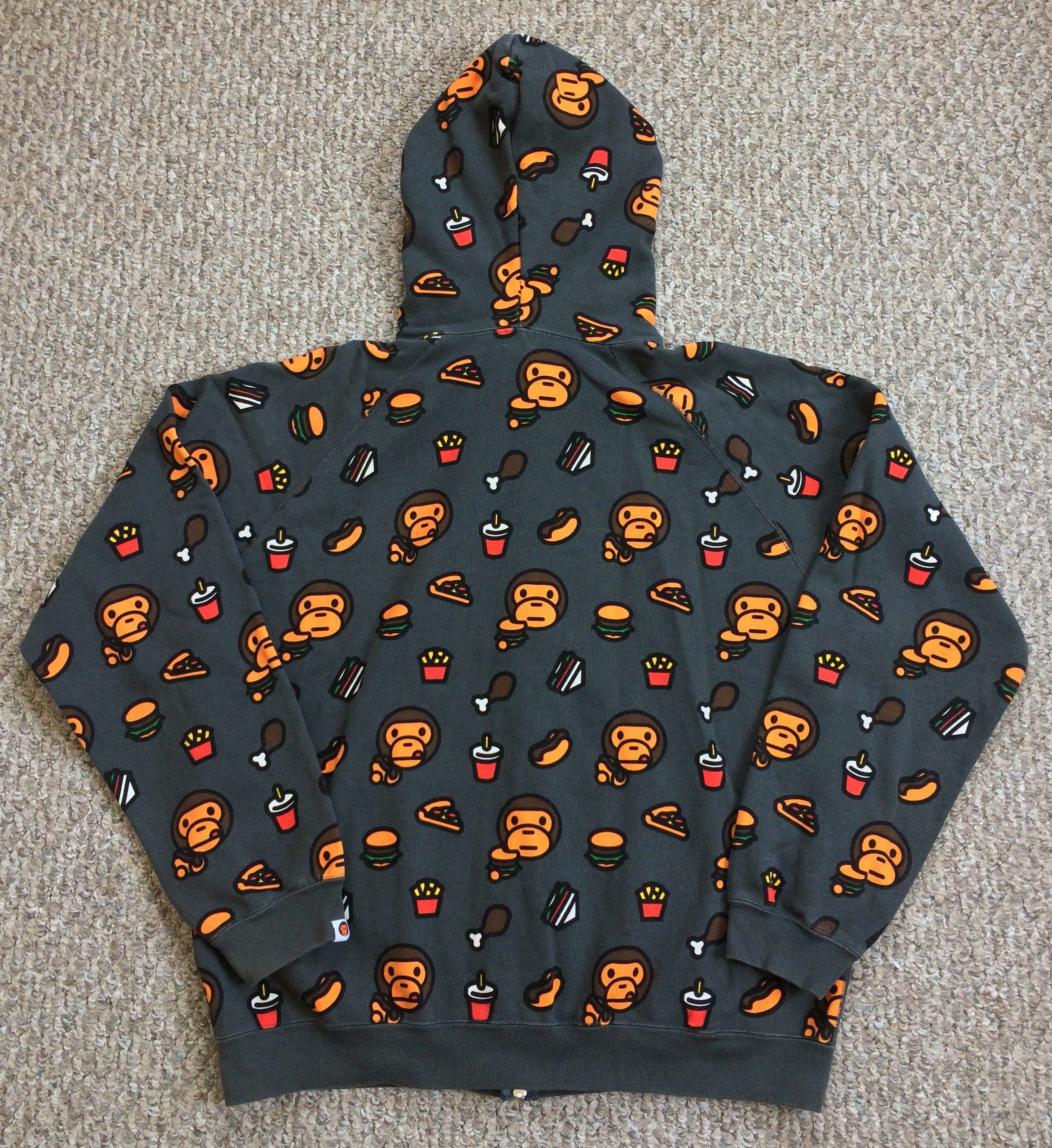 OG Bape Baby Milo Junk Food Hoodie - 7