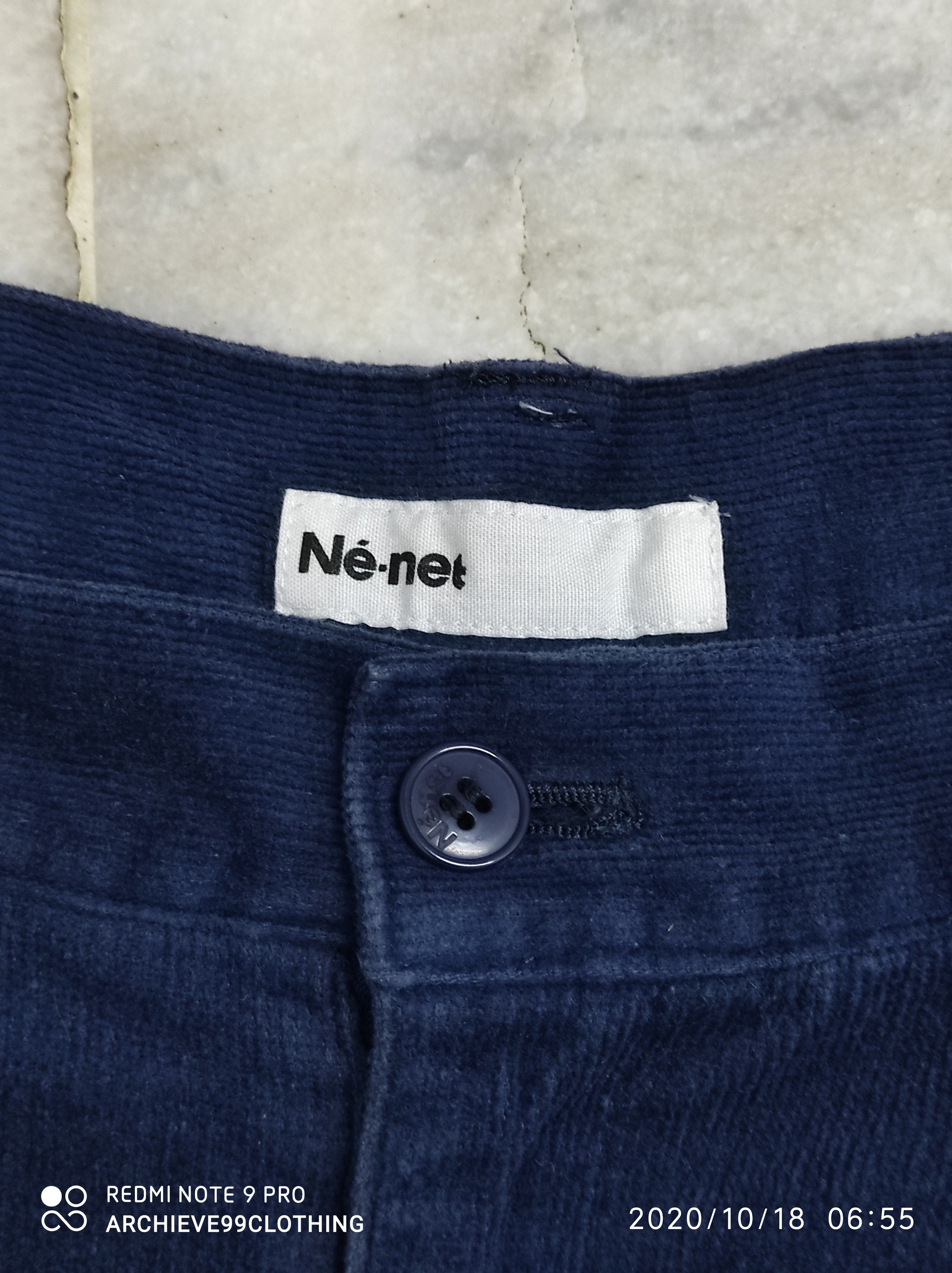 Issey Miyake - Archive Ne Net capri velvet balloon pants - 3