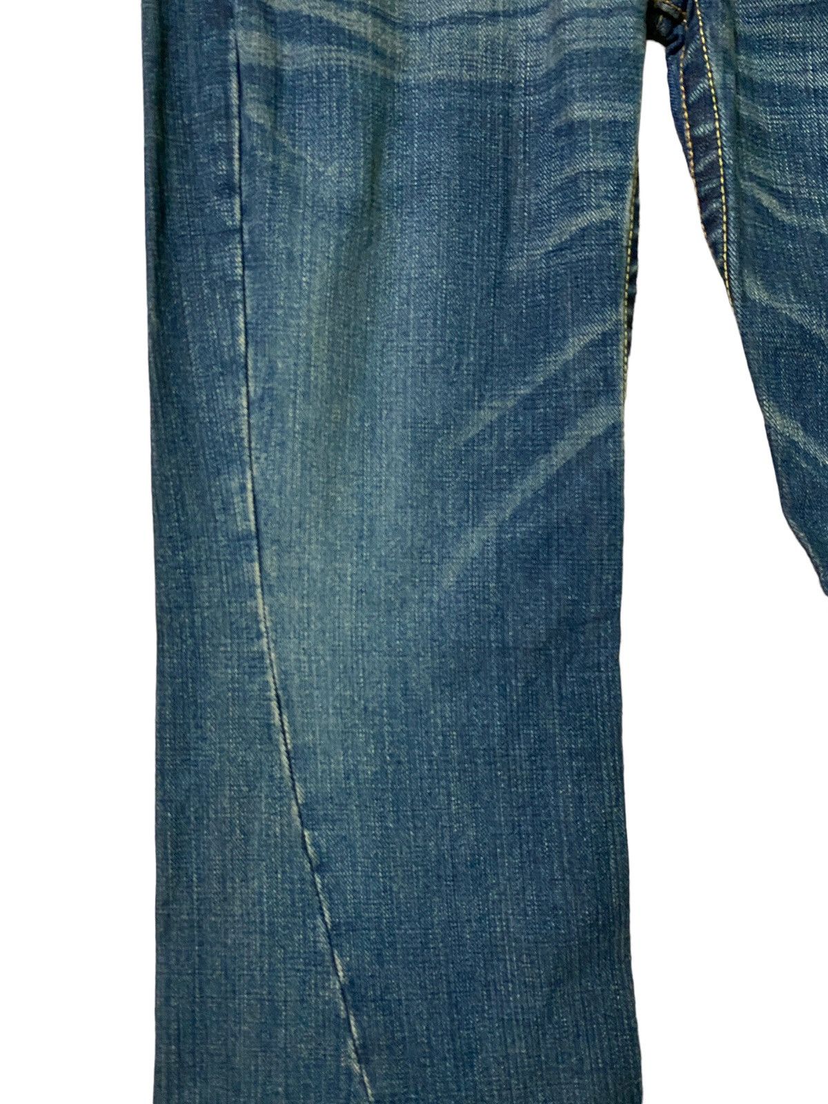 Flared 🔥 ONEILL JEANS Acid Wash Spiral Bootcut Denim Jeans - 7