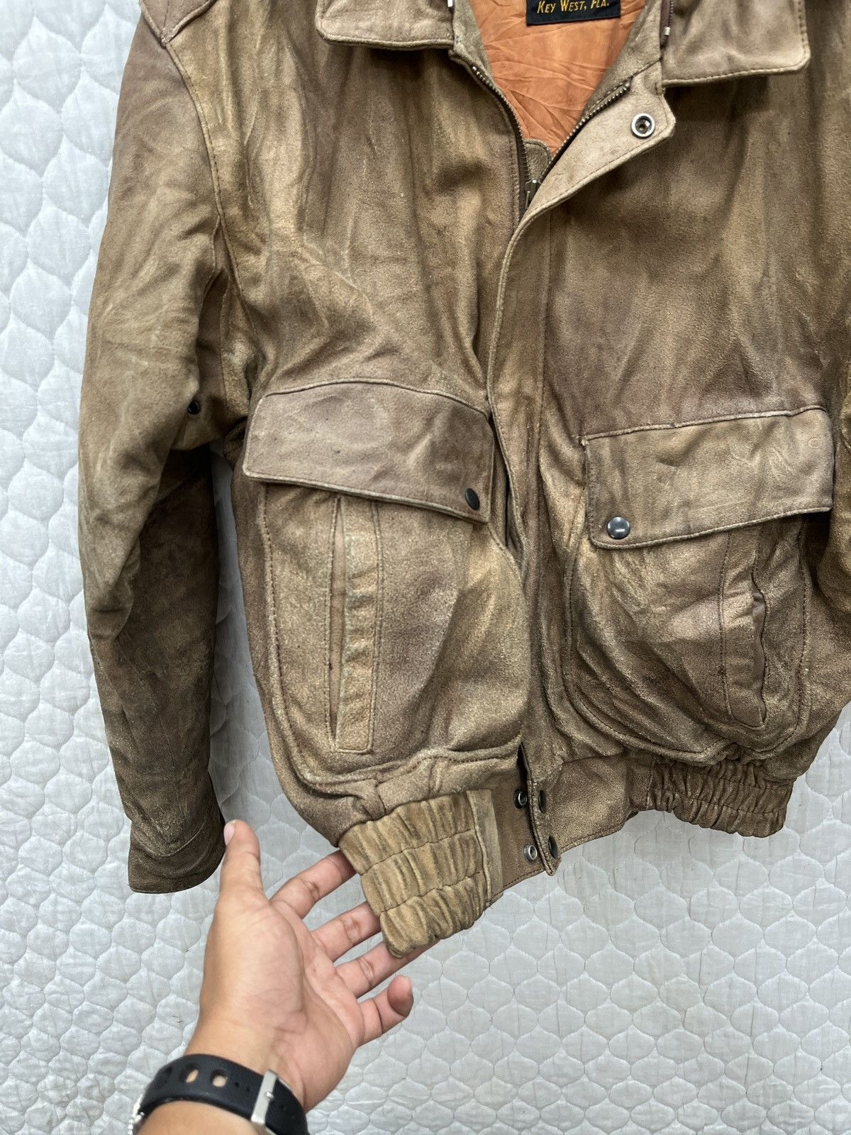 Vintage - 🔥🔥🔥STEALS VTG EVANS ENTERPRISE LEATHER JACKET - 15