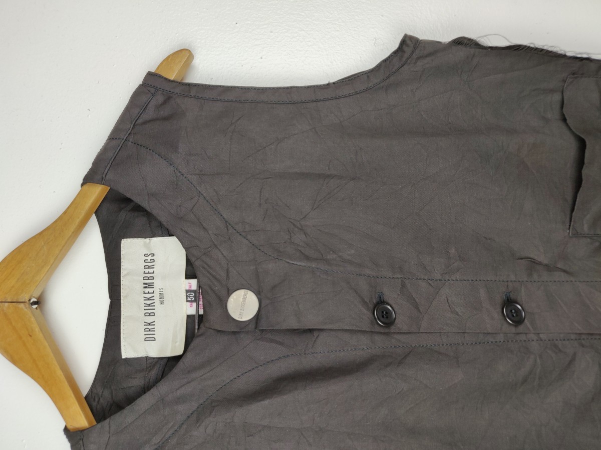 Dirk Bikkembergs - Hommes Buckle Vest Jacket - 5