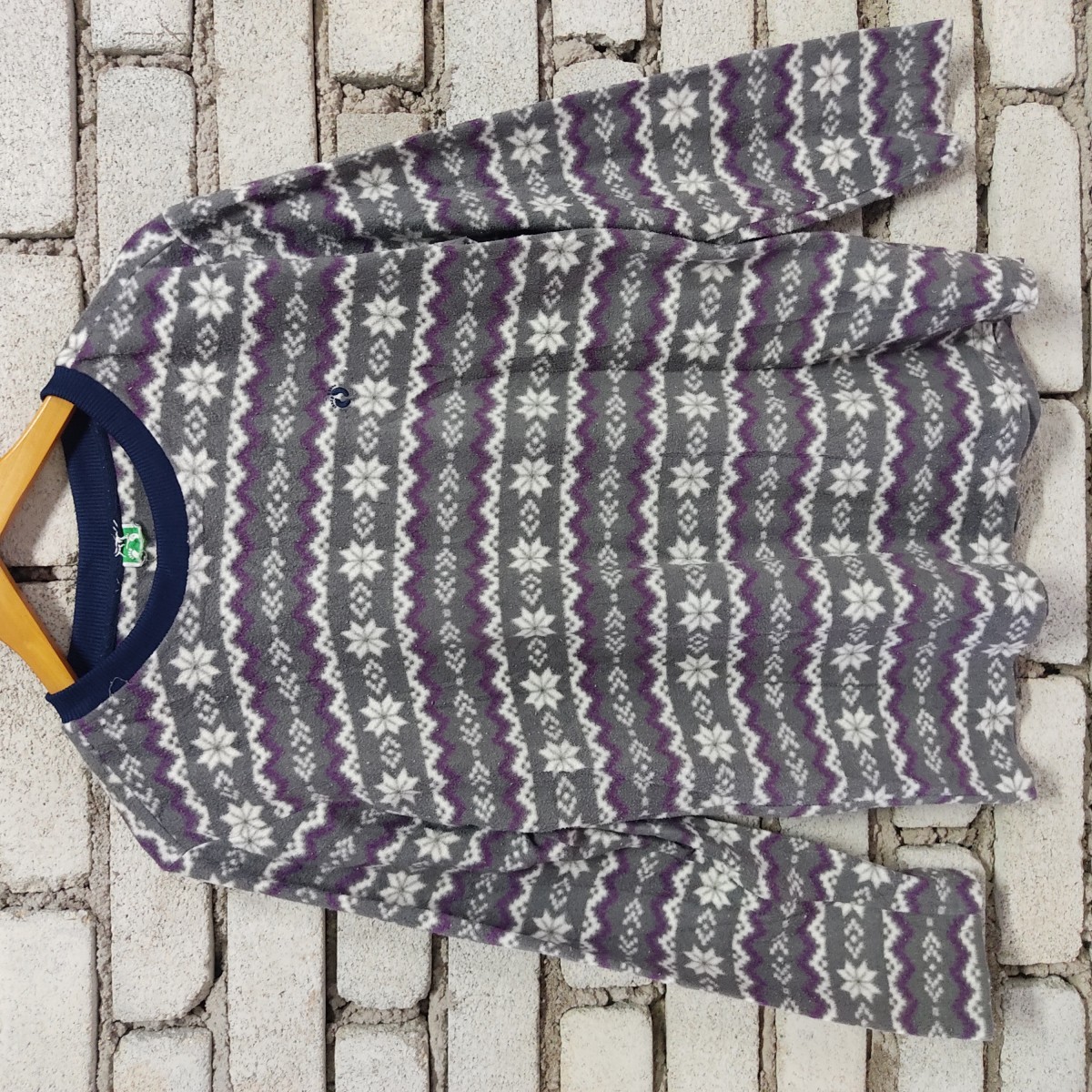 Hang Ten - LAST DROP! HANG TEN Fleece Floral Pullover Sweater - 1