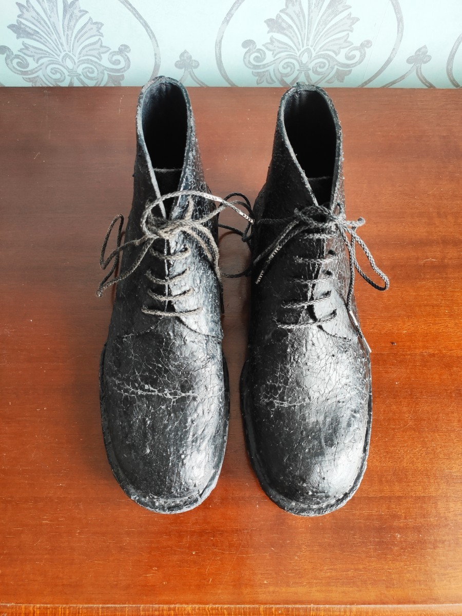 Barny Nakhle - Coated crack leather boots.Like Carol Christian Poell - 5