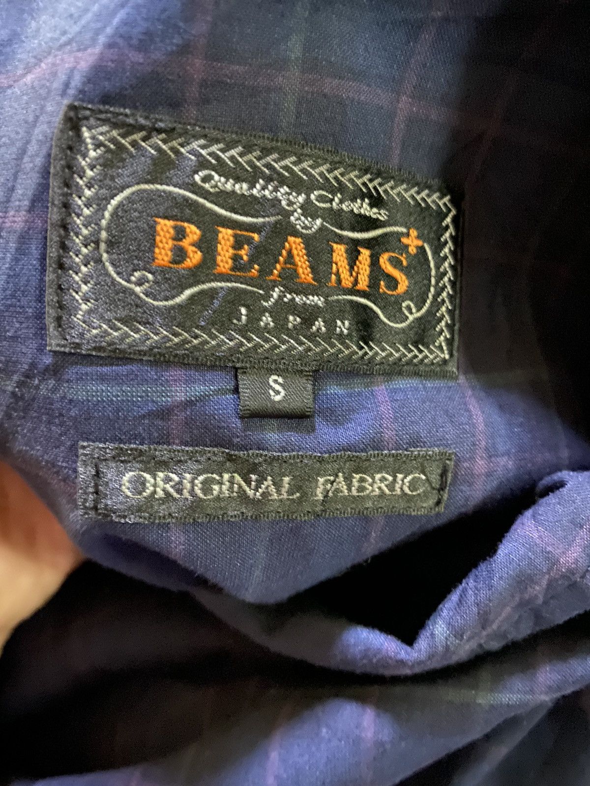 Beams+ Tartan Jacket Original Fabric Nice Design - 4