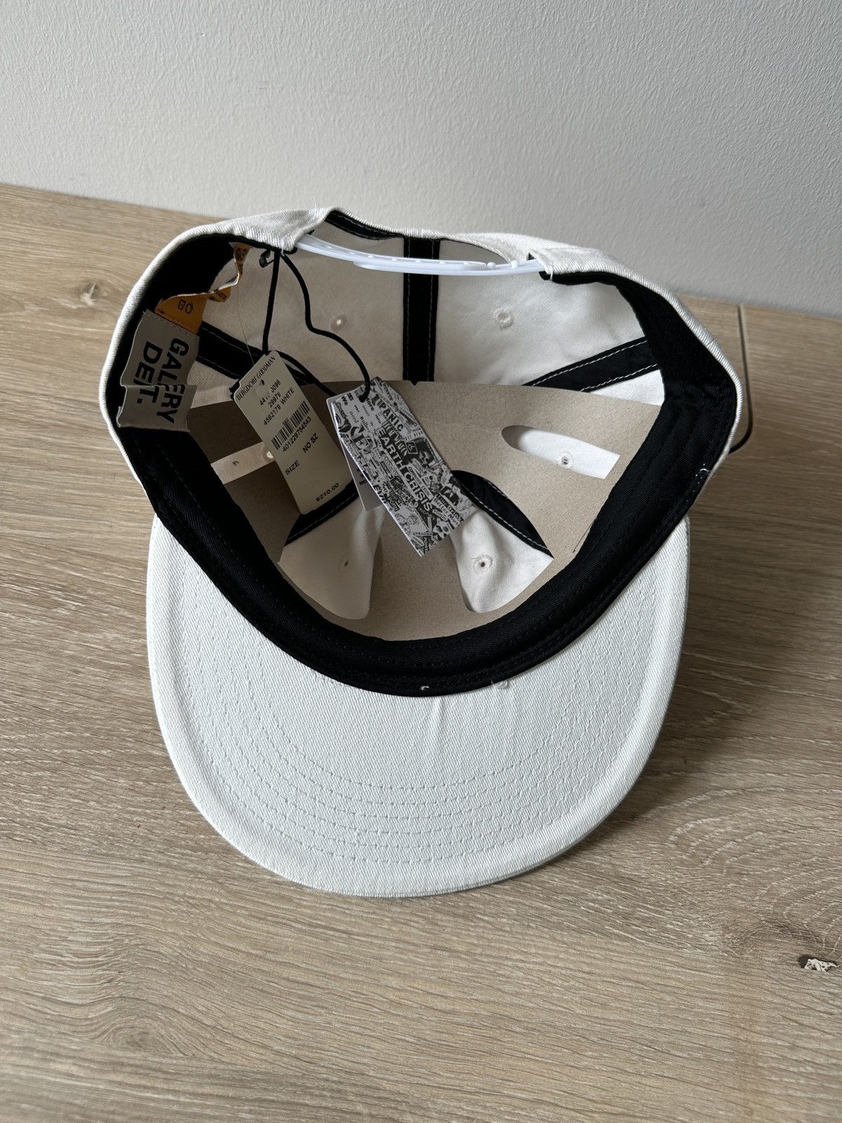 Gallery Dept. Logo Embroidered Hat White - 3