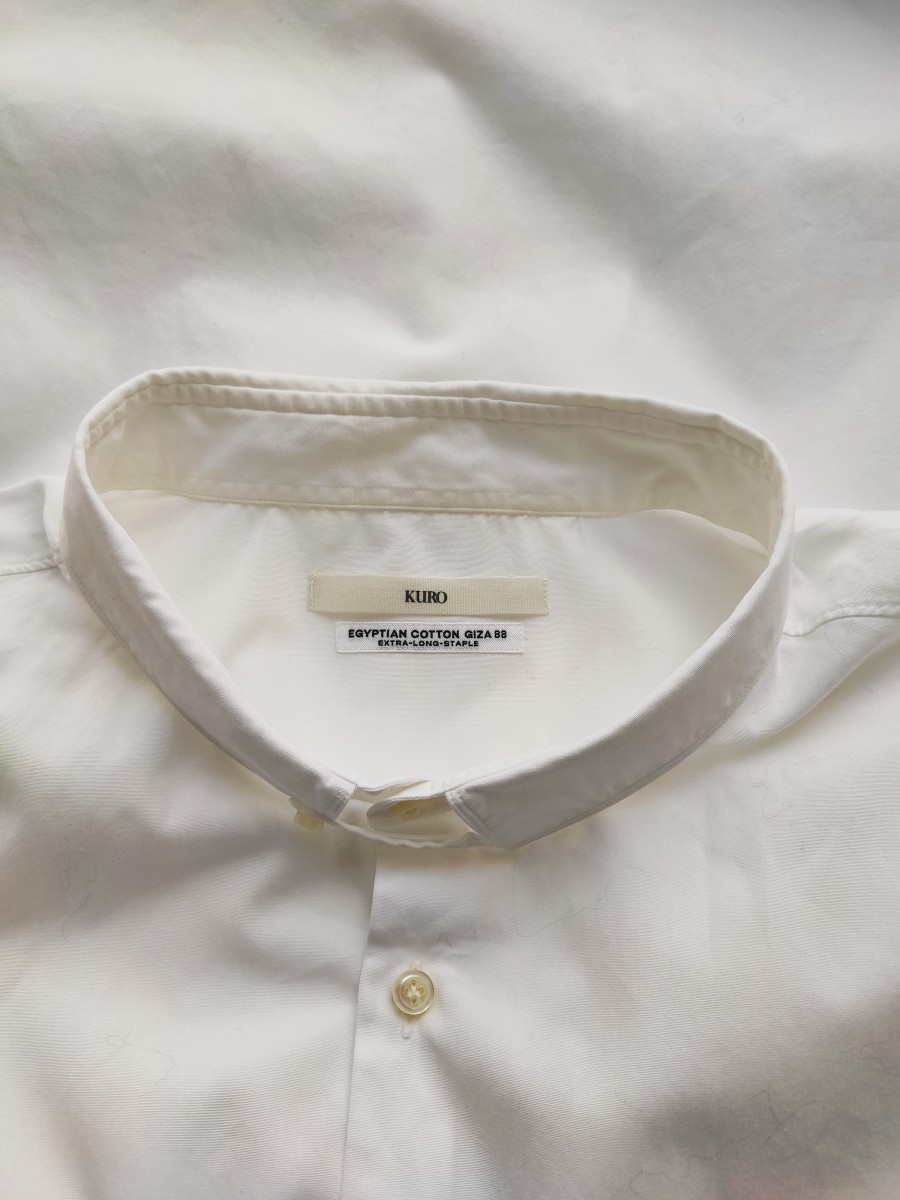 Kuro - Egyptian cotton giza 88 shirt.Like Elena Dawson or Yamamoto - 4