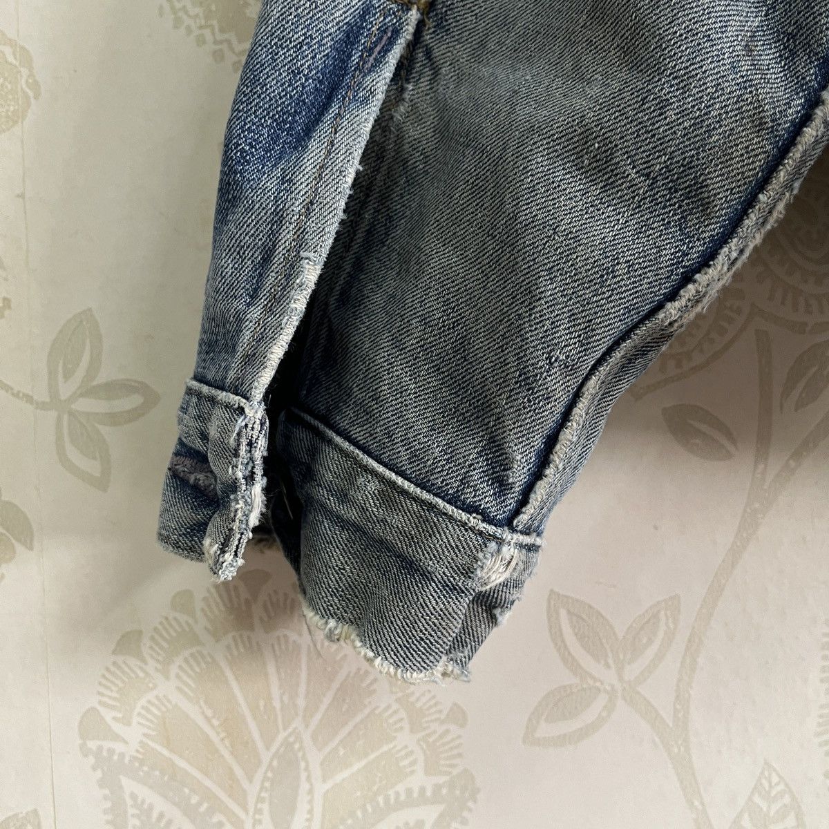 Vintage Carhartt Blanket Denim Jacket Jeans - 16