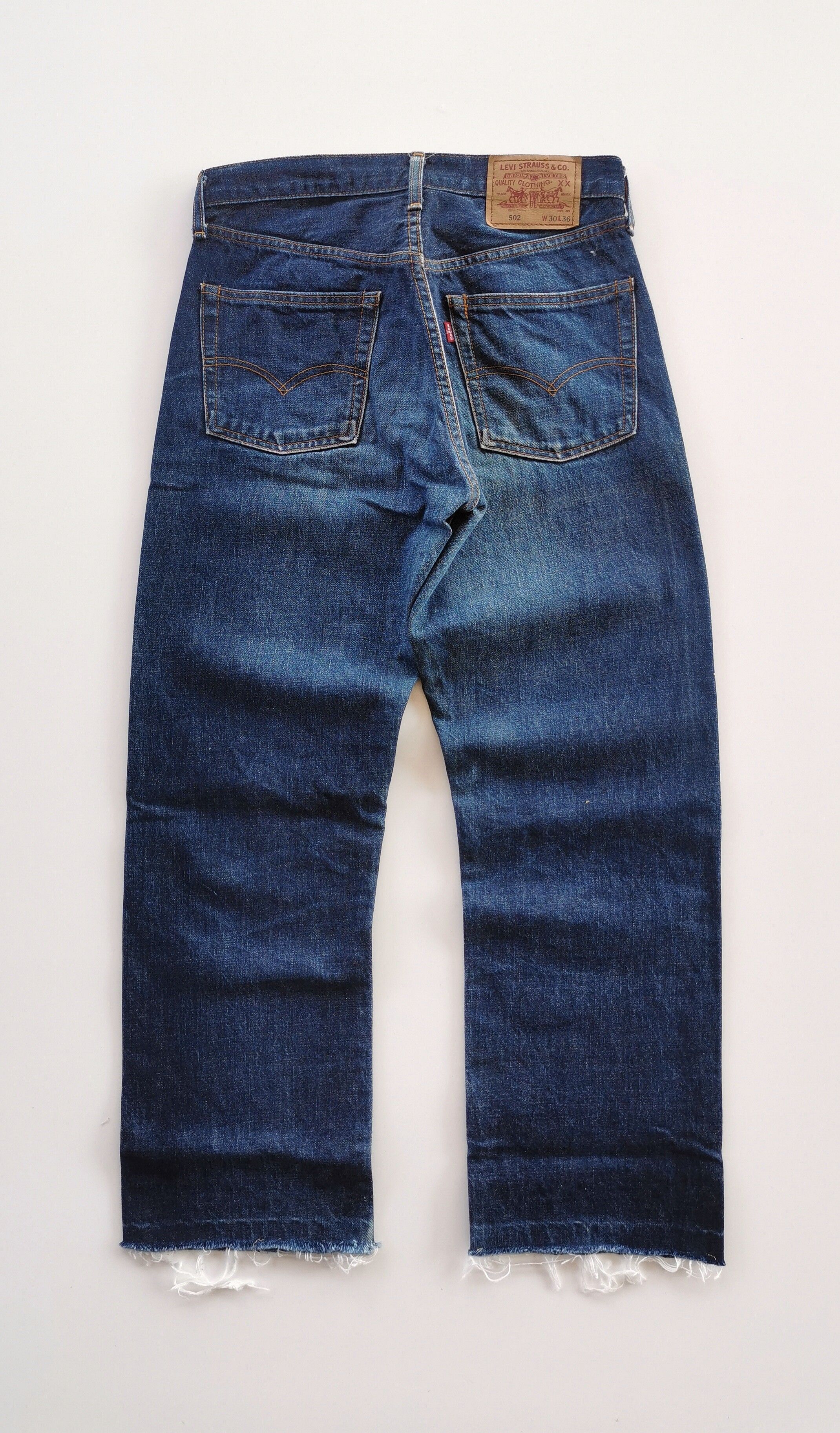 1997 Vintage Levis Lot 502 Selvedge Jeans - 4