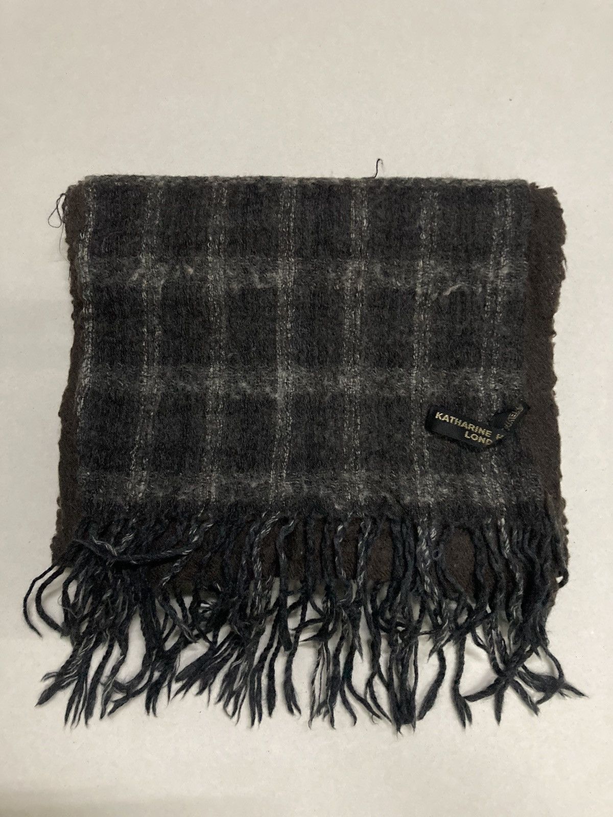 Katharine Hamnett London Wool Muffler Scarf - 6