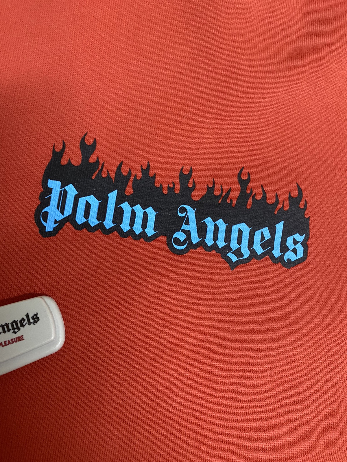 Palm Angels Flame Skeleton Dance Sweater Sweatshirt - 3