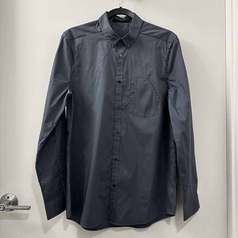 Beautiful Alexander Wang Gray Shirt Sz46 - 1