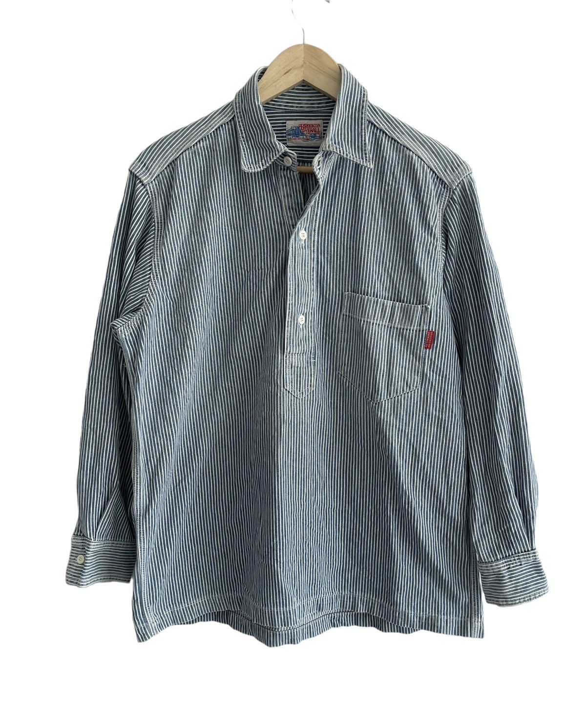 Vintage - Brooklyn Overall Hickory Denim Shirt - 1