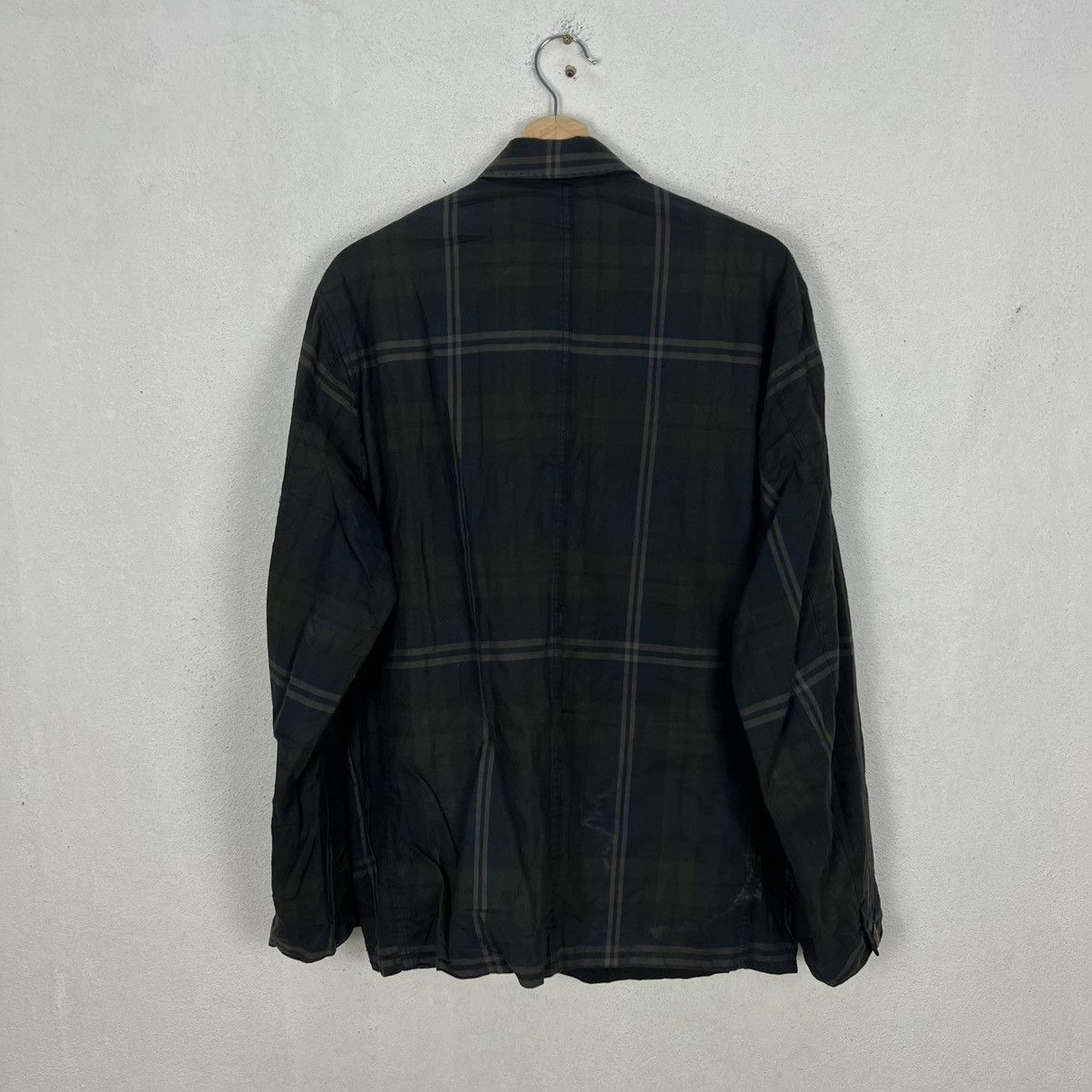 VINTAGE 45RPM TARTAN DESIGN JACKET SAMPLE - 6