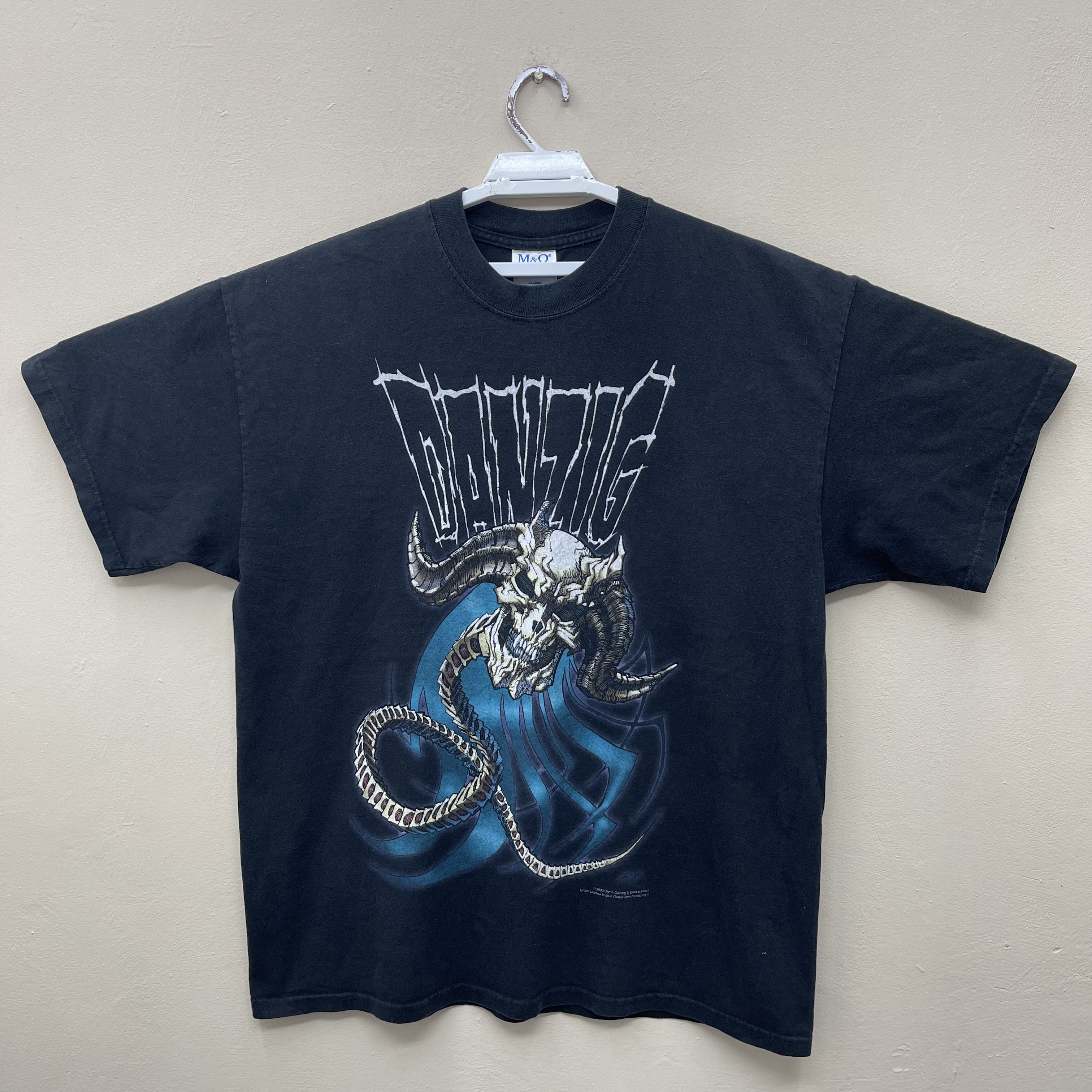 Vintage 2000 Danzig Shirt Concert Shirt Band Tee Danzig Tee The Misfits Shirt Misfits Tee DANZIG Shirt Size Xlarge - 1