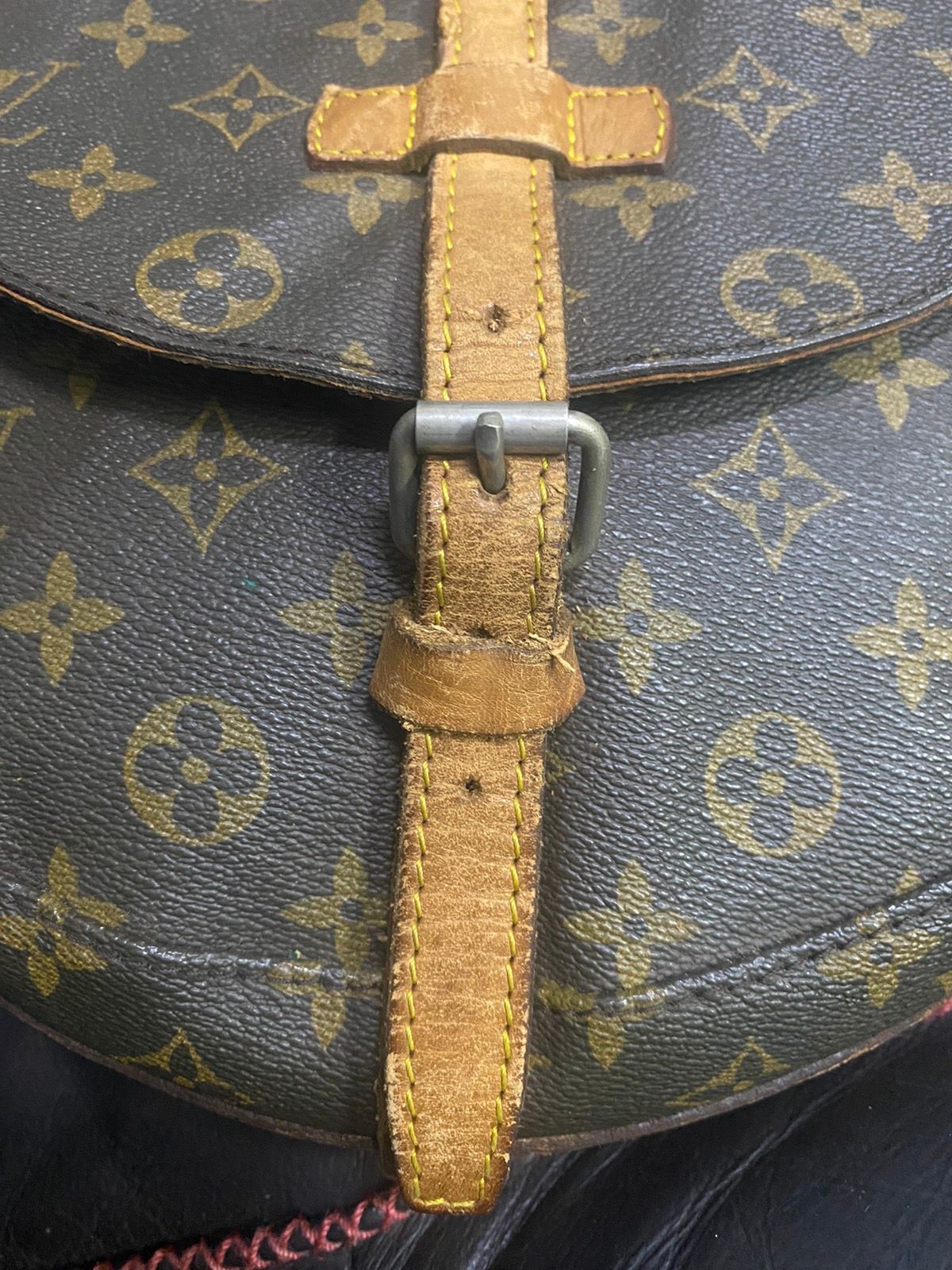 Authentic Vintage Louis Vuitton Chantilly MM REPAIRED - 4
