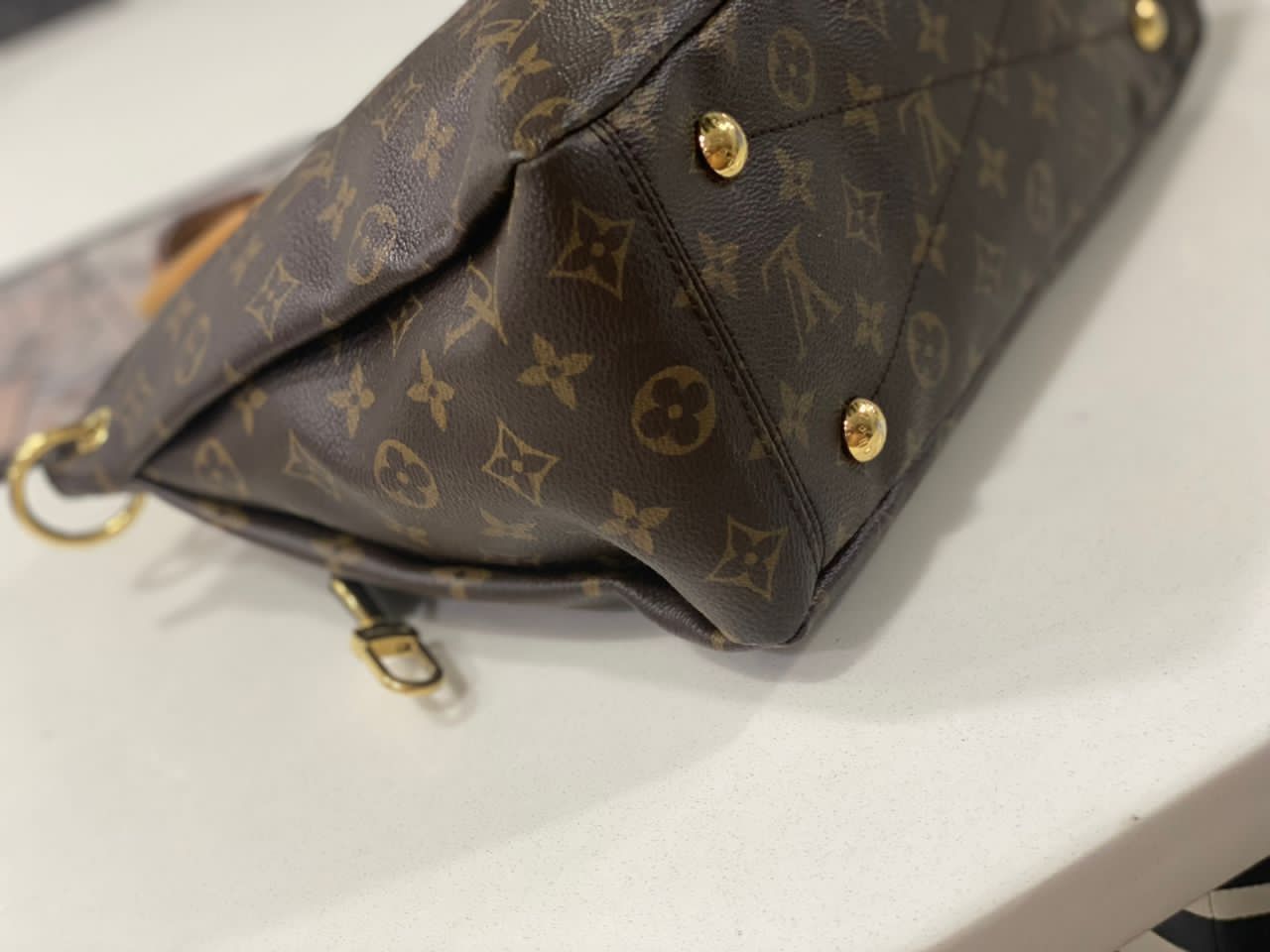 Louis Vuitton Pallas MM Monogram Shoulder Bag - 8