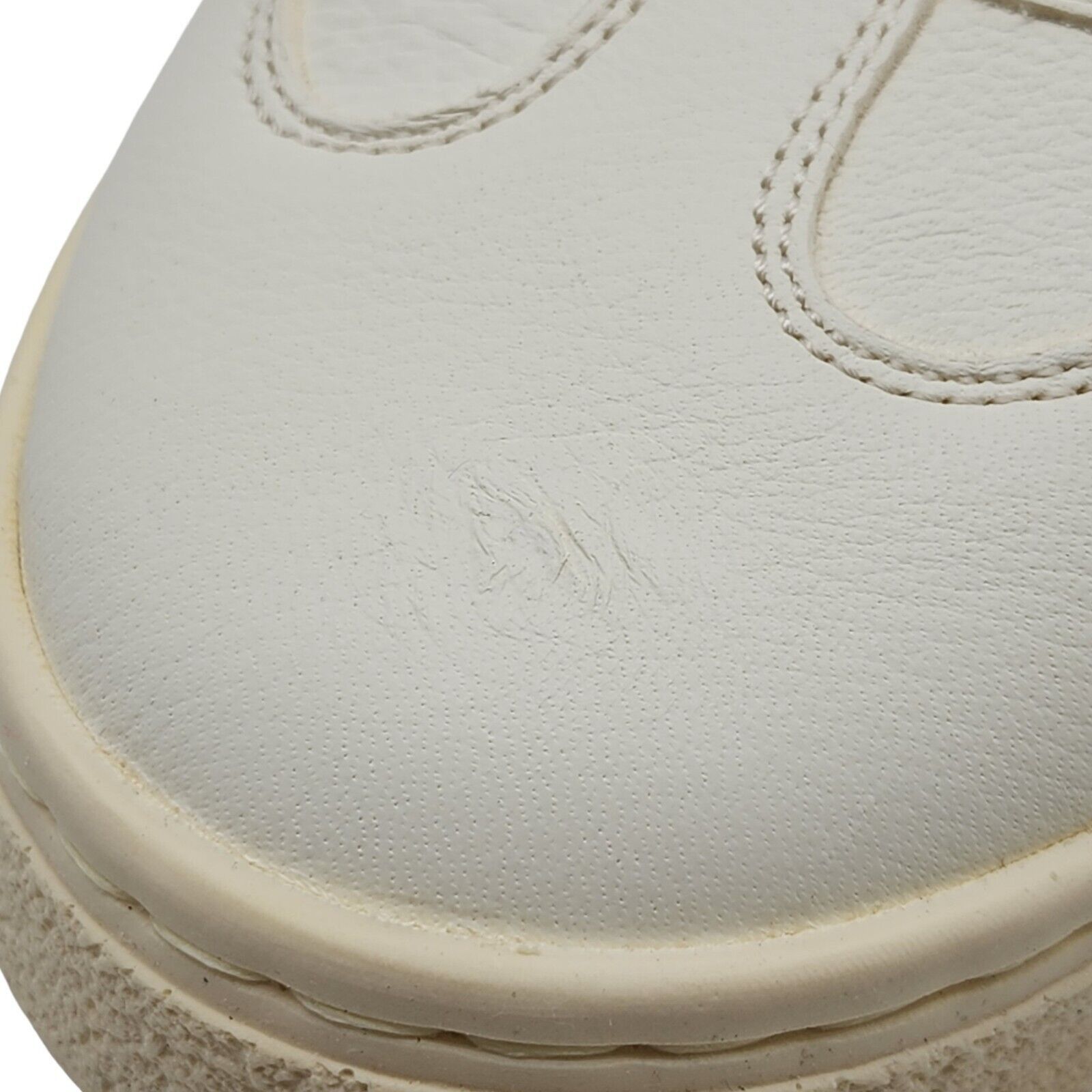 Deerskin Leather Low Top Sneakers Off White size 40 7US $995 - 9