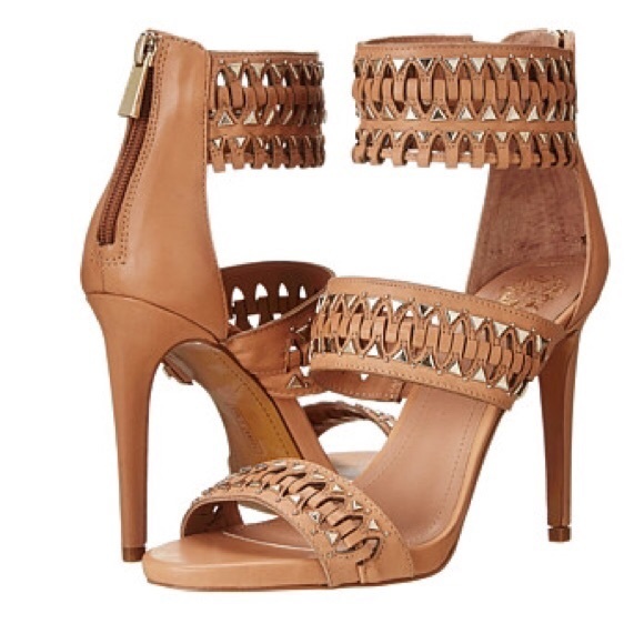 Vince Camuto Fancle Embellished Strappy Heels - 1