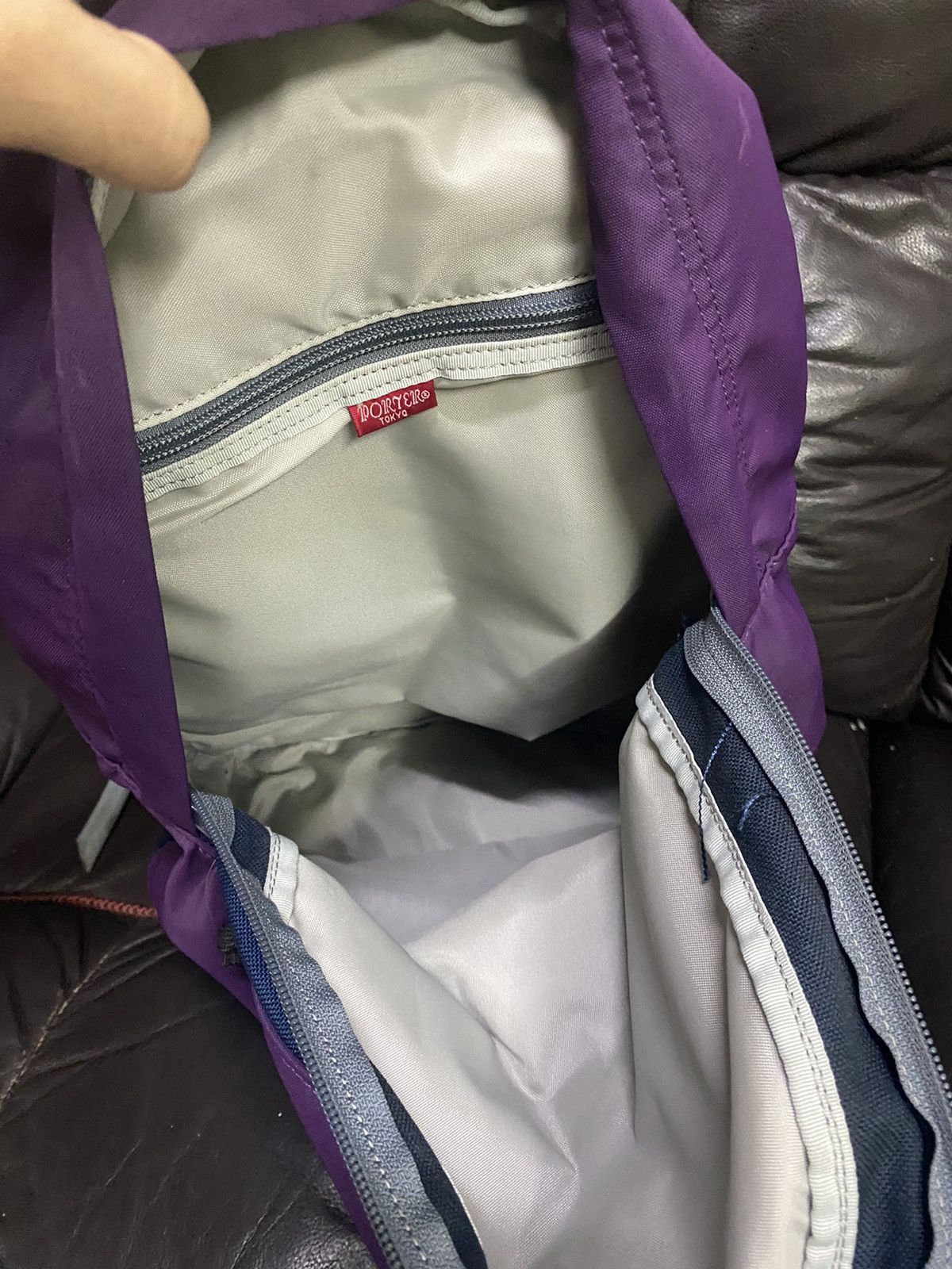 Authentic Porter Purple Hiking Backpack - 15
