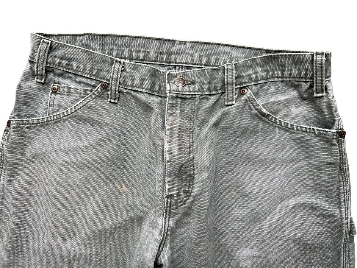 Crazy Faded Dickies Carpenter Pants 34 Distressed Pants - 7