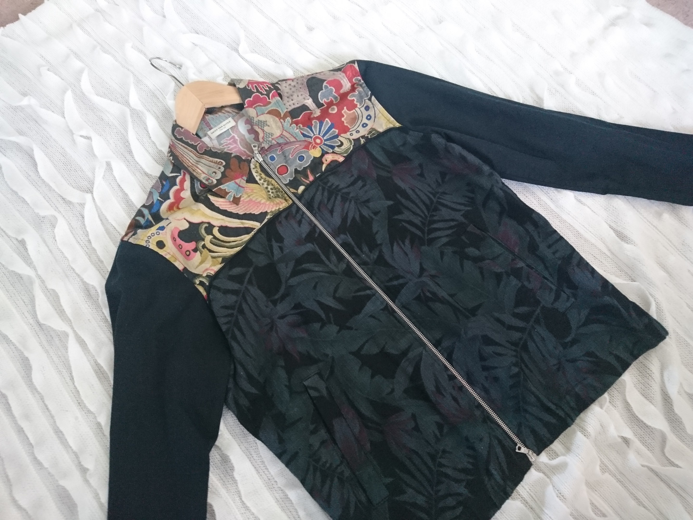 Rare Iconic Floral Pattern Motif Embroidered Bomber - 6