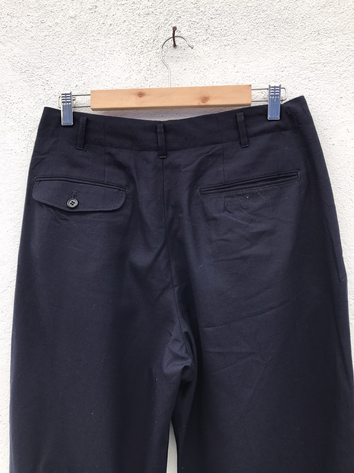 Yohji Yamamoto Central Japan Railway Company Wool Pants - 6