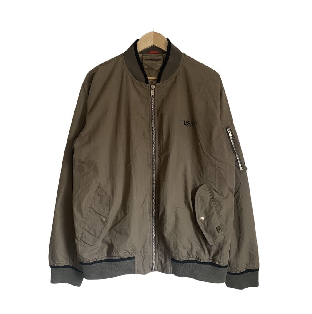 VINTAGE STUSSY x SURPLUS BOMBER JACKET - 1