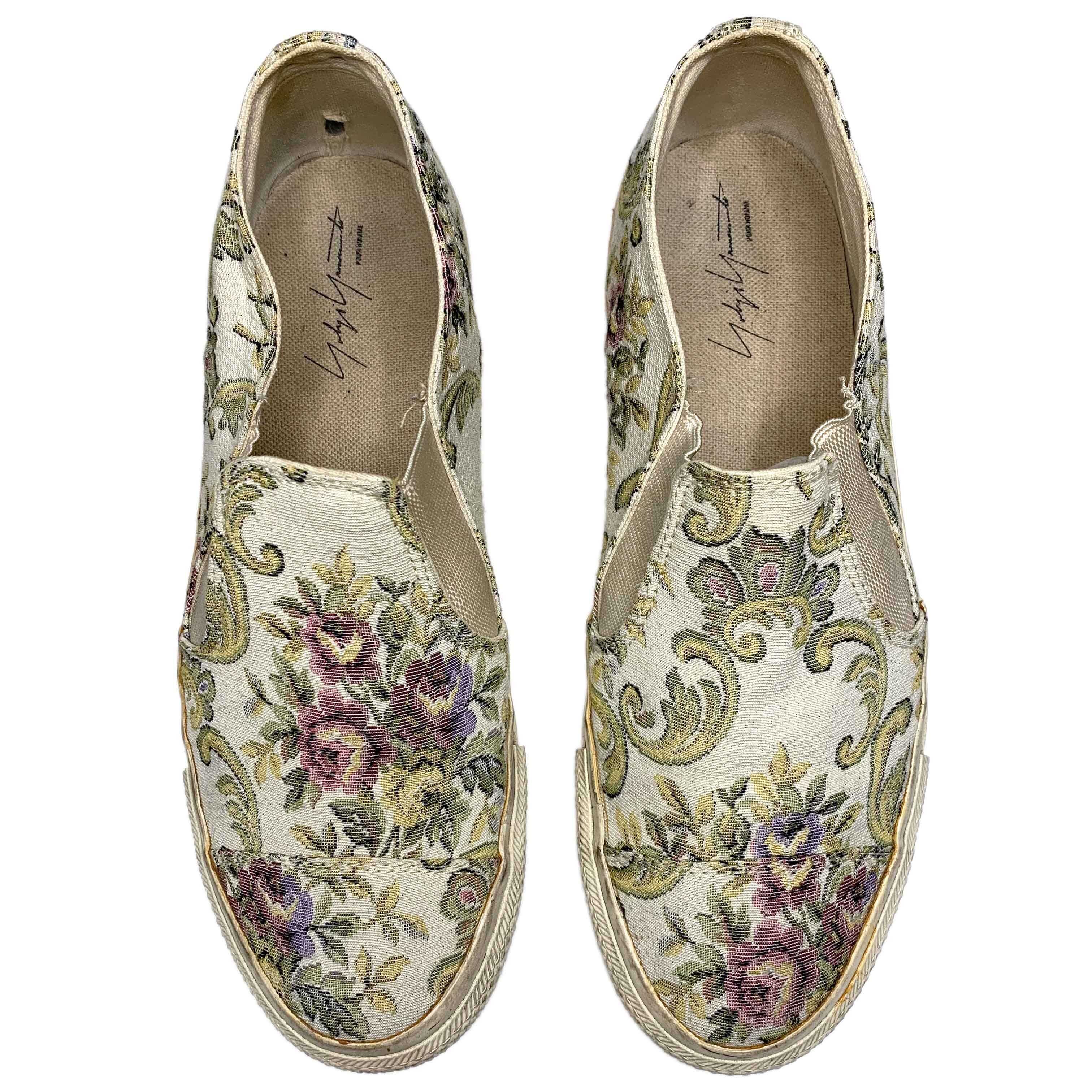 SS11 Floral Slip-On Sneakers - 2