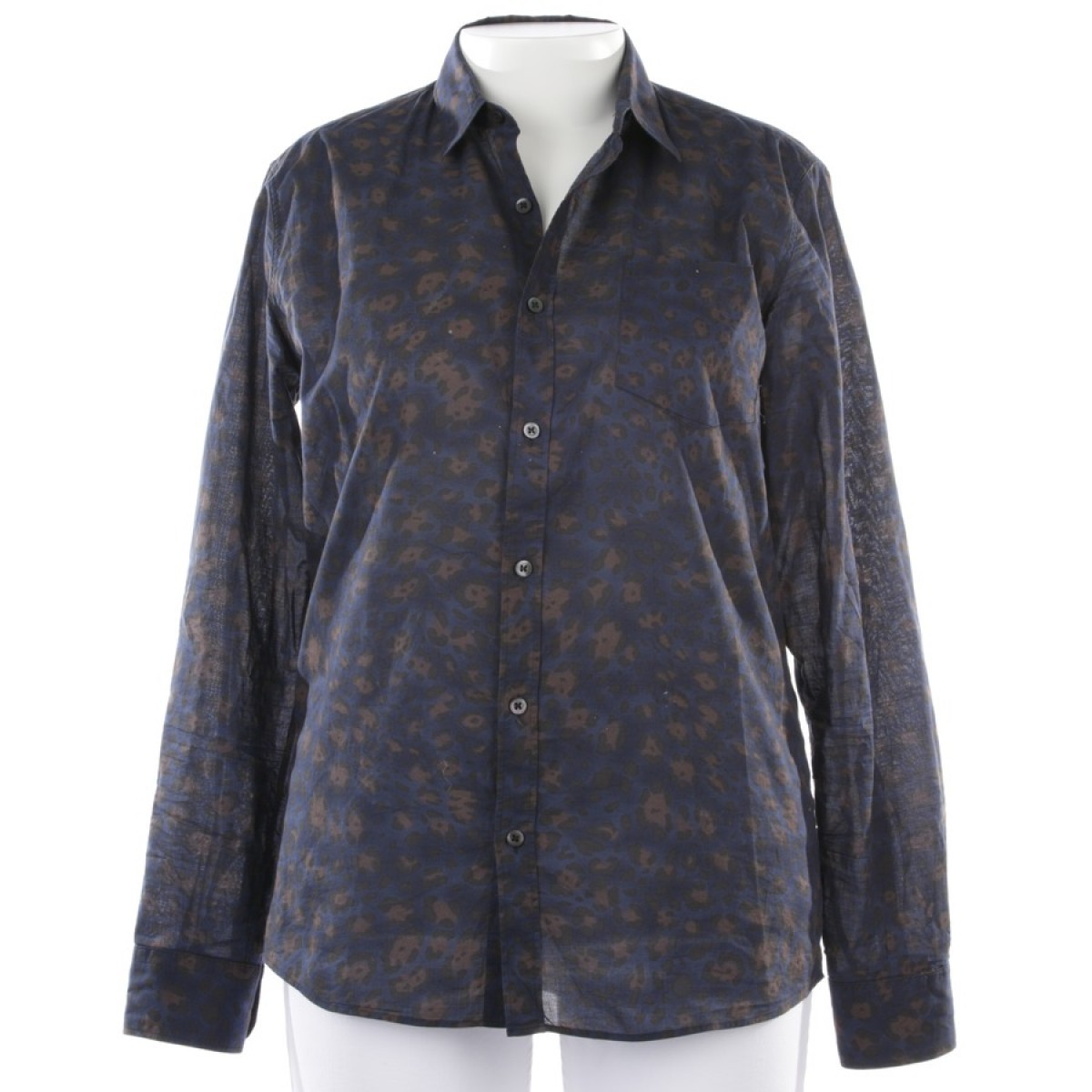 RARE Leo Leopard Animal Camo Camouflage Pattern Shirt EU50 - 1