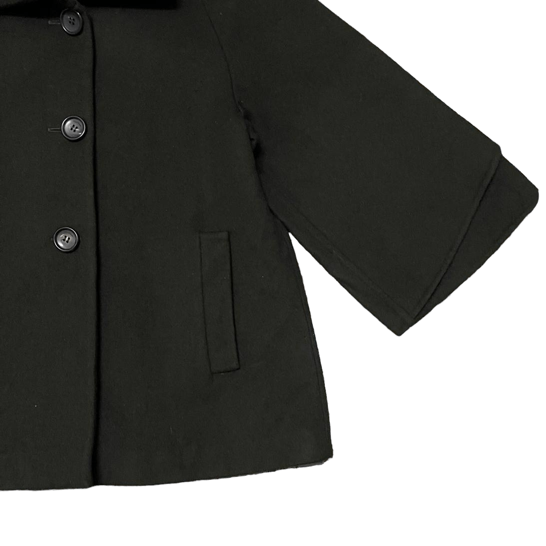 Archival Clothing - Archive Max Mara Made in Italy Wool Coat - 4