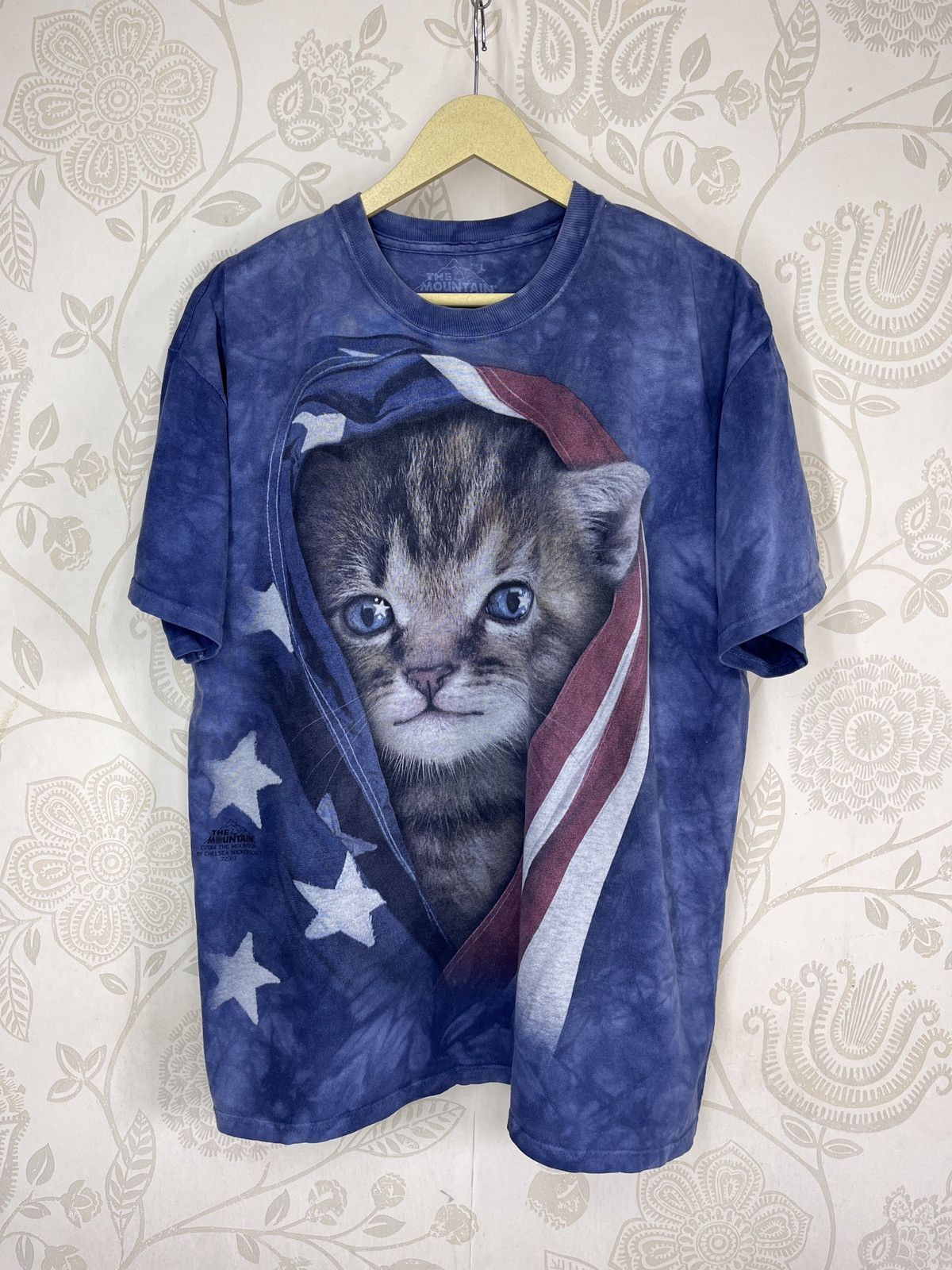 Original Tie Dye The Mountain USA Cat Copyright 2014 - 1